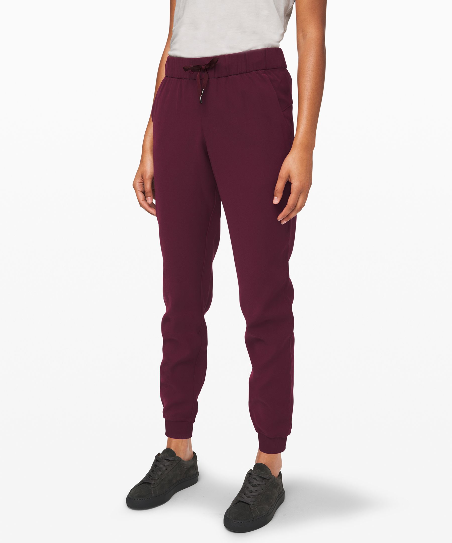 Lululemon On The Fly Jogger 28" *luxtreme In Dark Adobe
