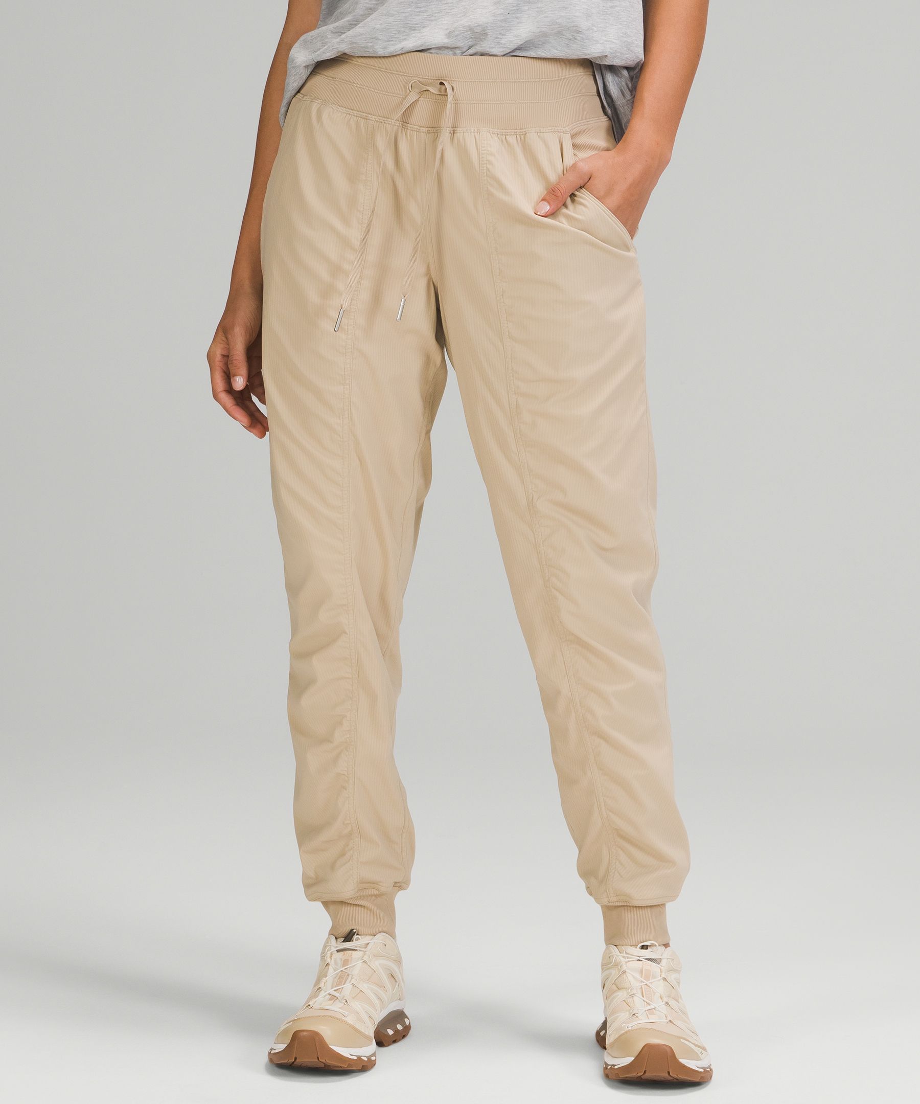 Lululemon Dance Studio Joggers Lined In Trench