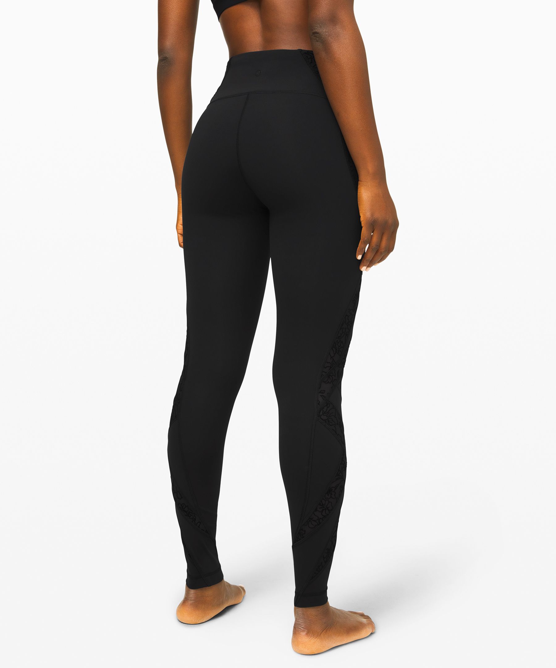 lululemon flocked leggings