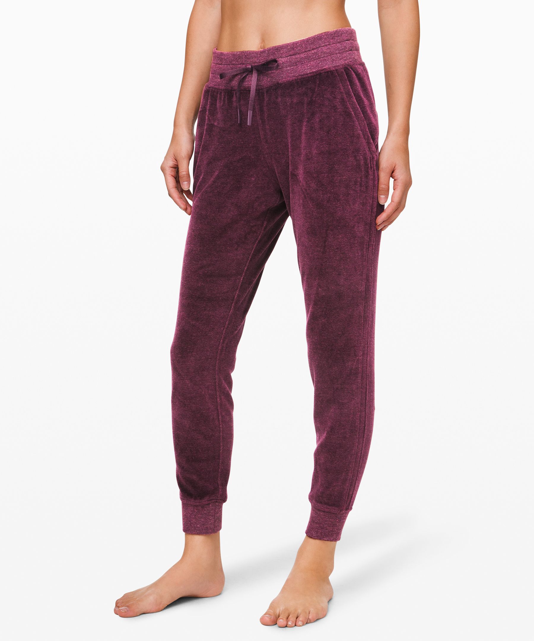 Warm discount down jogger