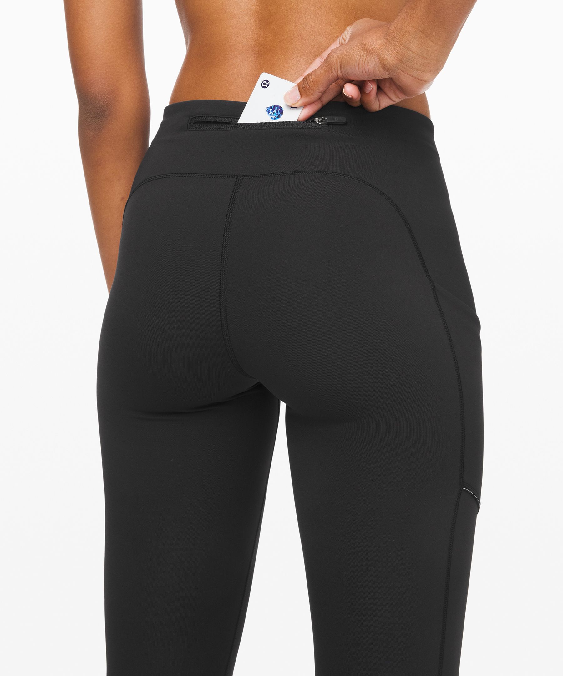 Lululemon Speed Up Tight (Full-On Luxtreme Brushed 28) - Black