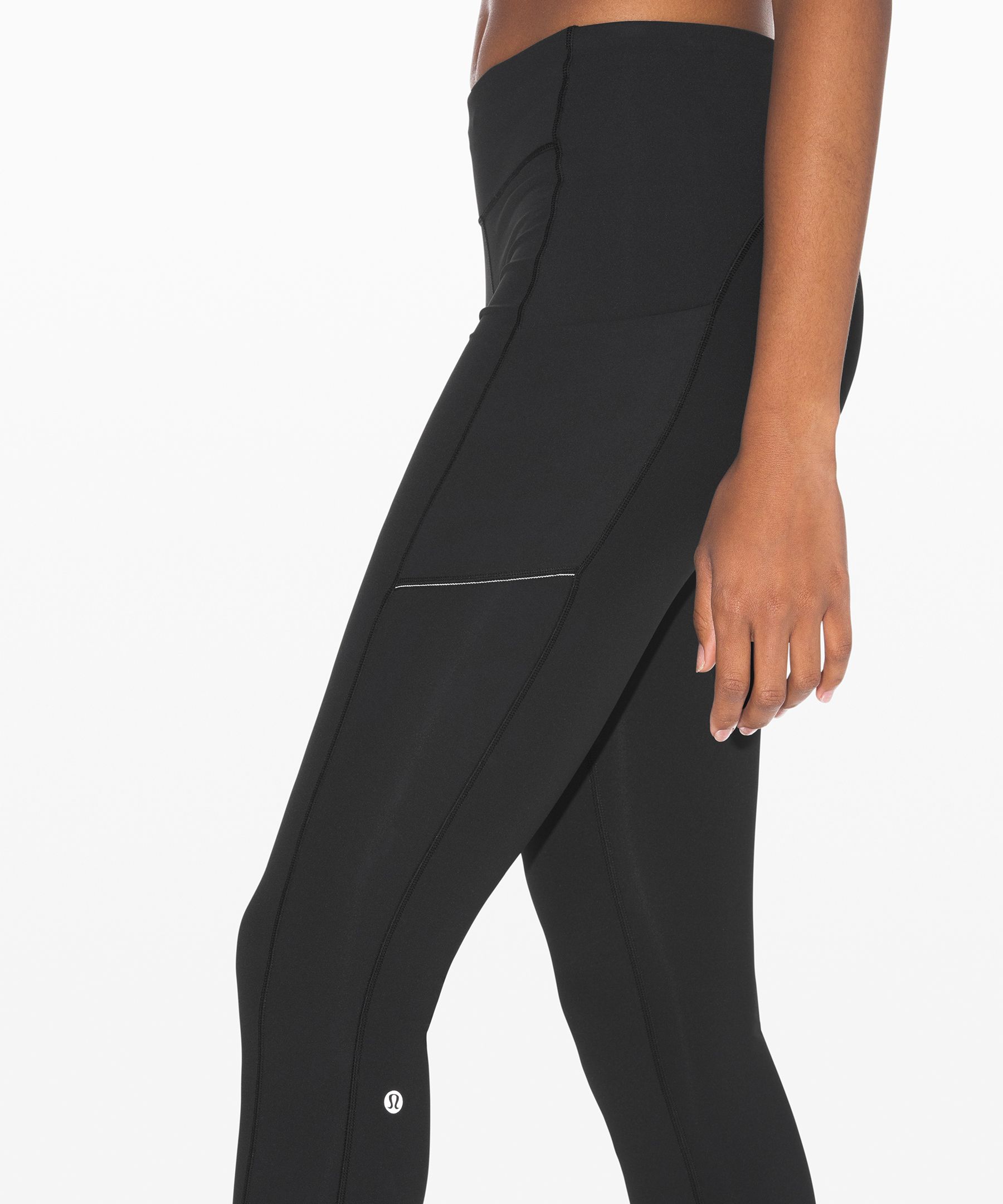 Lululemon Speed Up Tight 28 *Brushed Full-On Luxtreme - Black