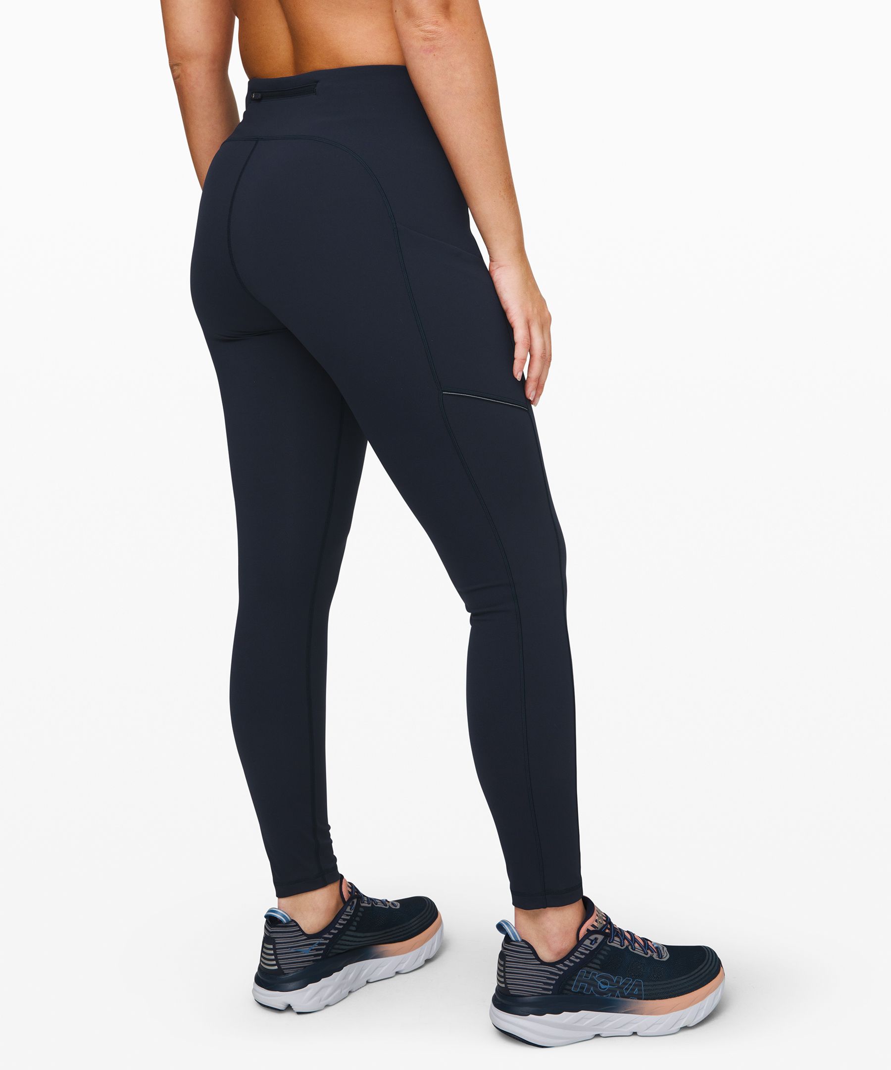 Lululemon Speed Up Crop (21) - Dark Olive - lulu fanatics