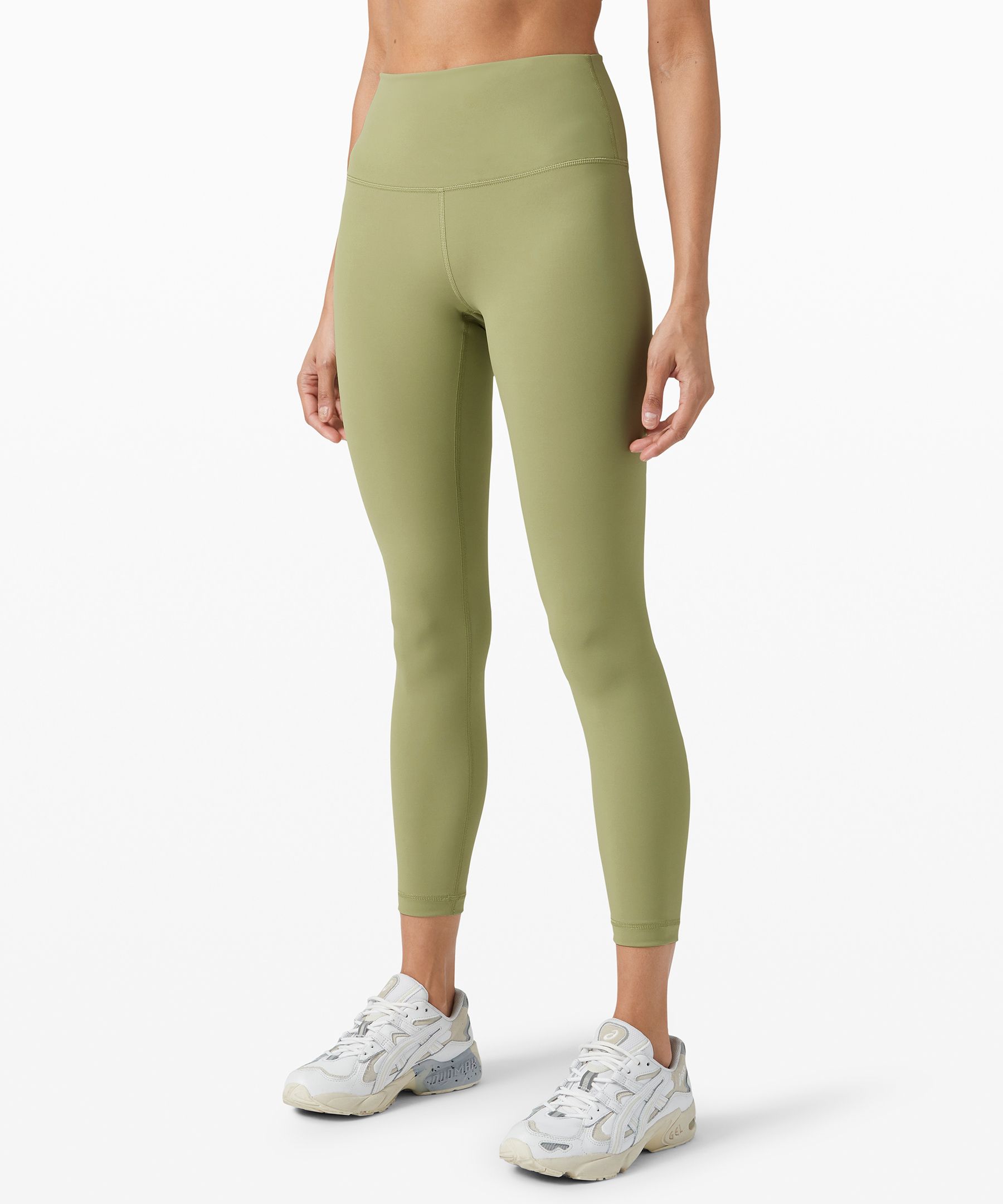 Lululemon Wunder Under High-rise Tights 25" Full-on Luxtreme In Vista Green