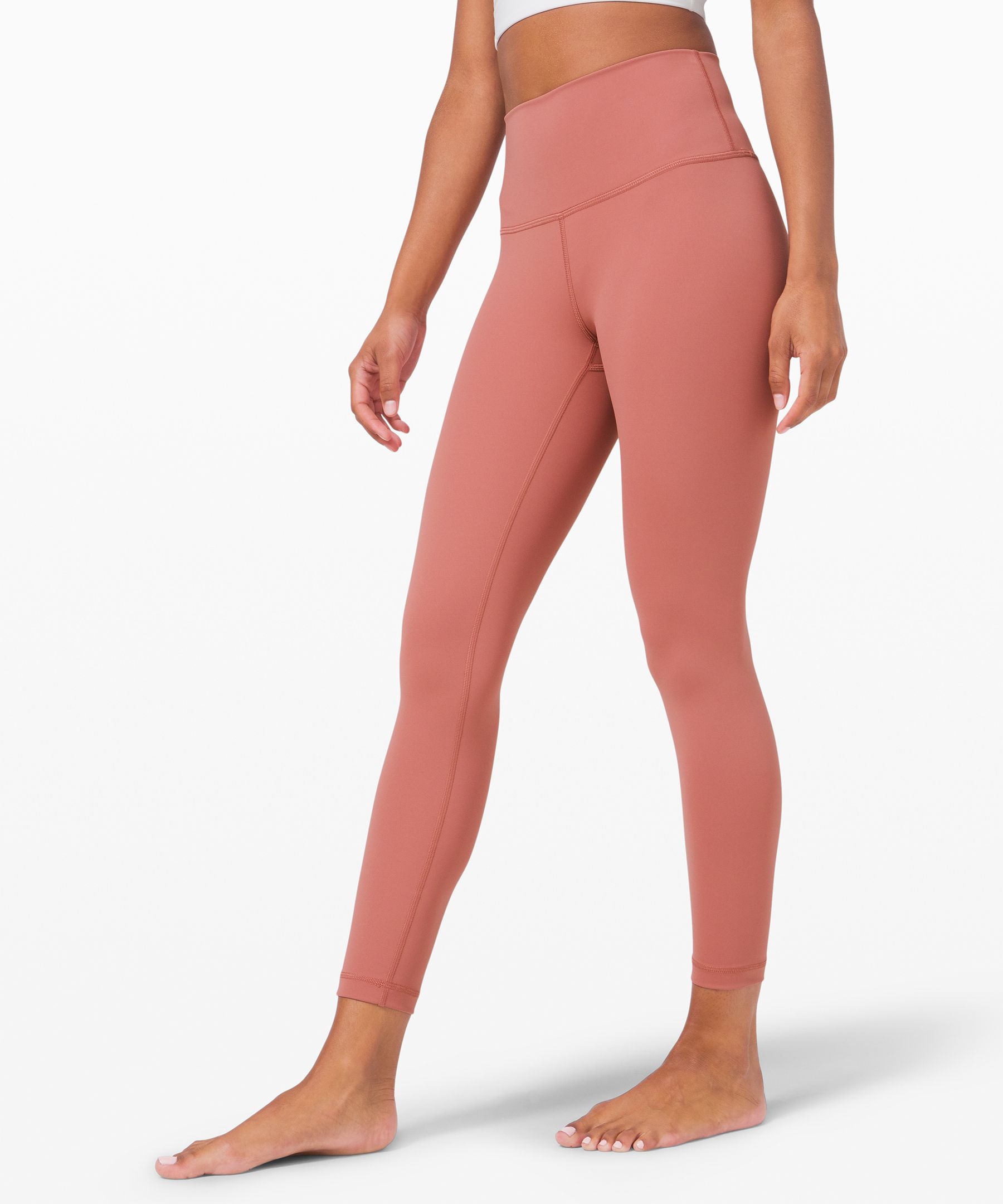 Lululemon Wunder Under High-rise Tight 25" *full-on Luxtreme In Pink