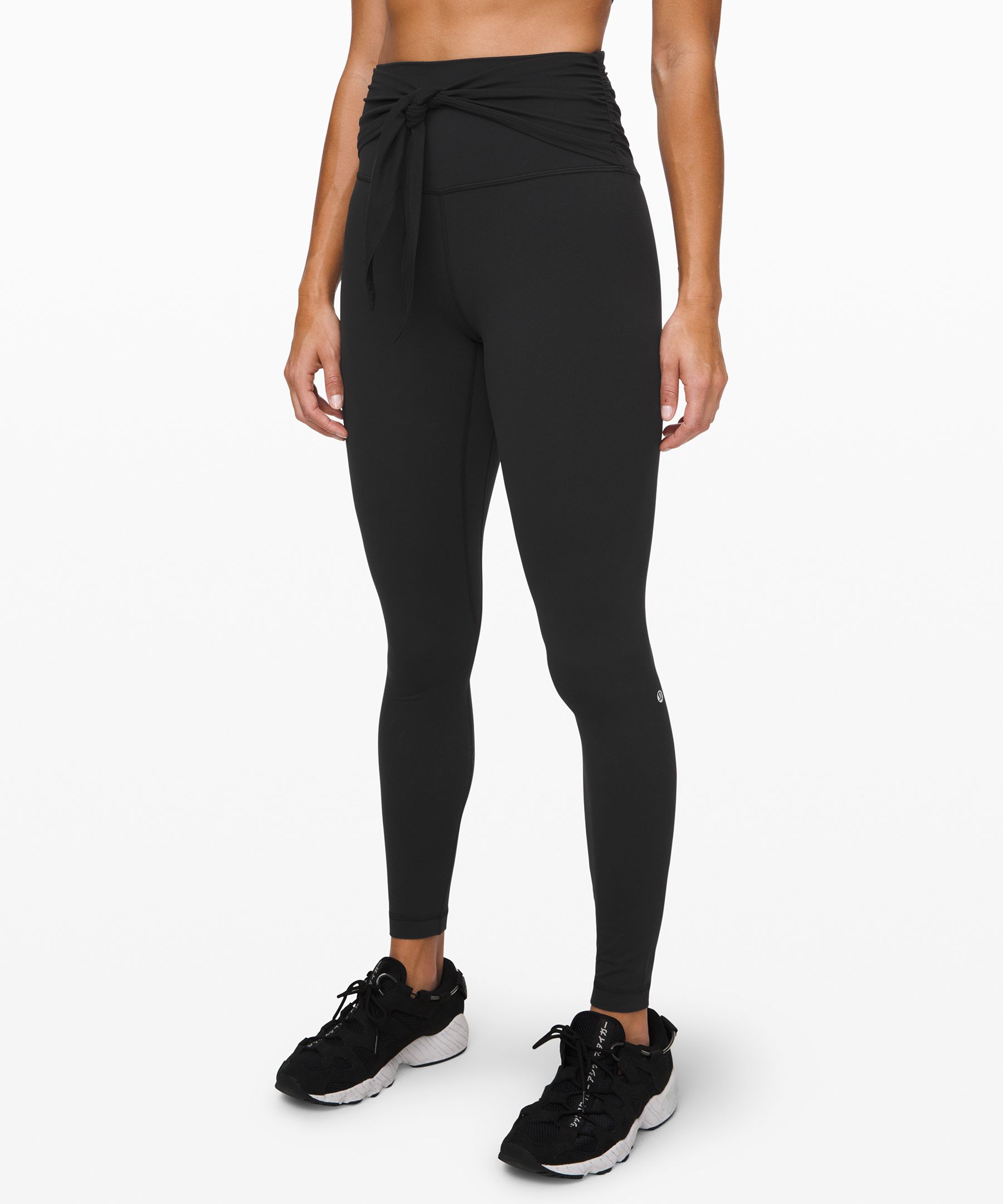 Lululemon Align Pant 28 *wrap Waist In Black