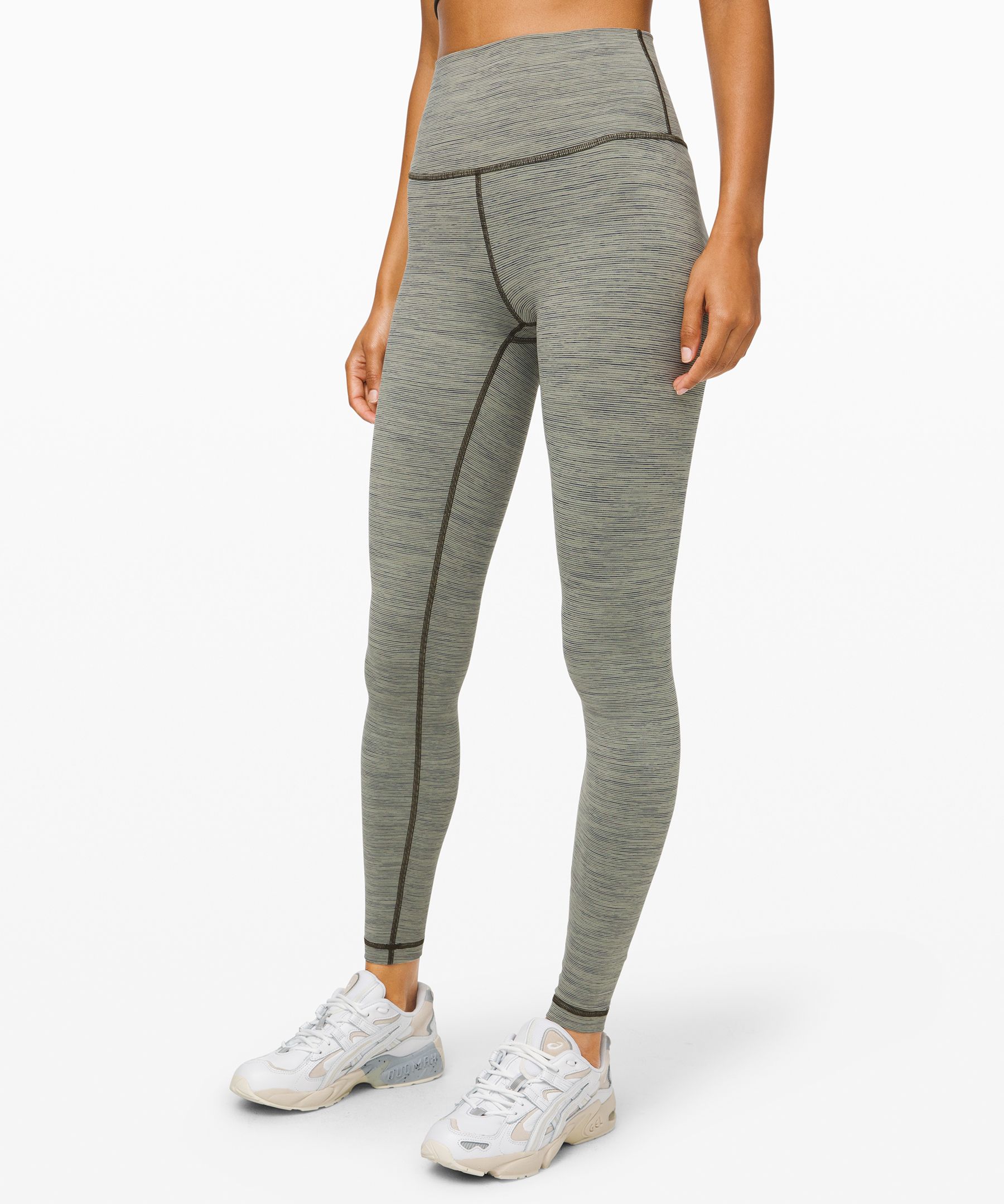 Lululemon Wunder Under High-rise Tight 28" *full-on Luxtreme In Wee Are From Space Sage Dark Olive