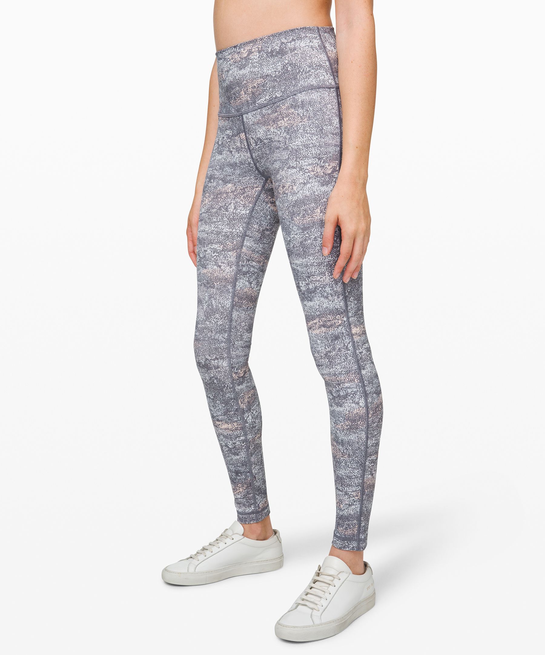 Lululemon Wunder Under High-rise Tight 28" *full-on Luxtreme In Frozen Vista Alpine White Multi