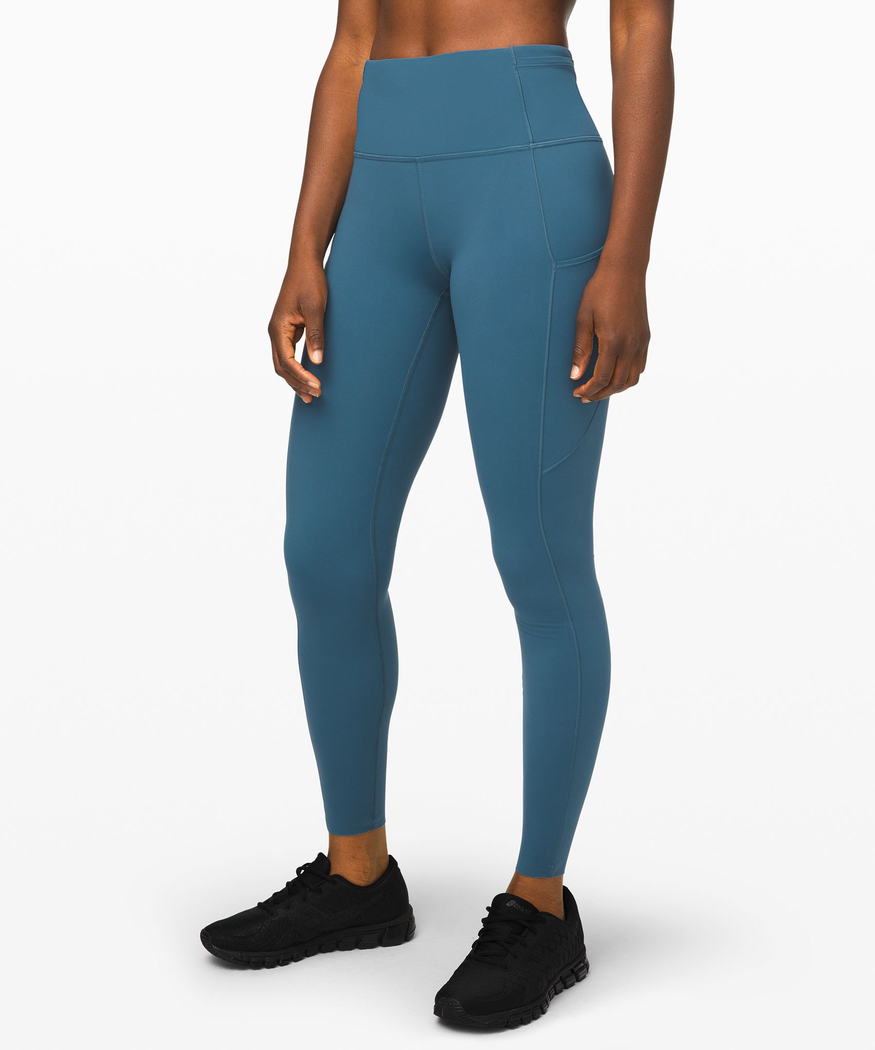 lululemon blue tights