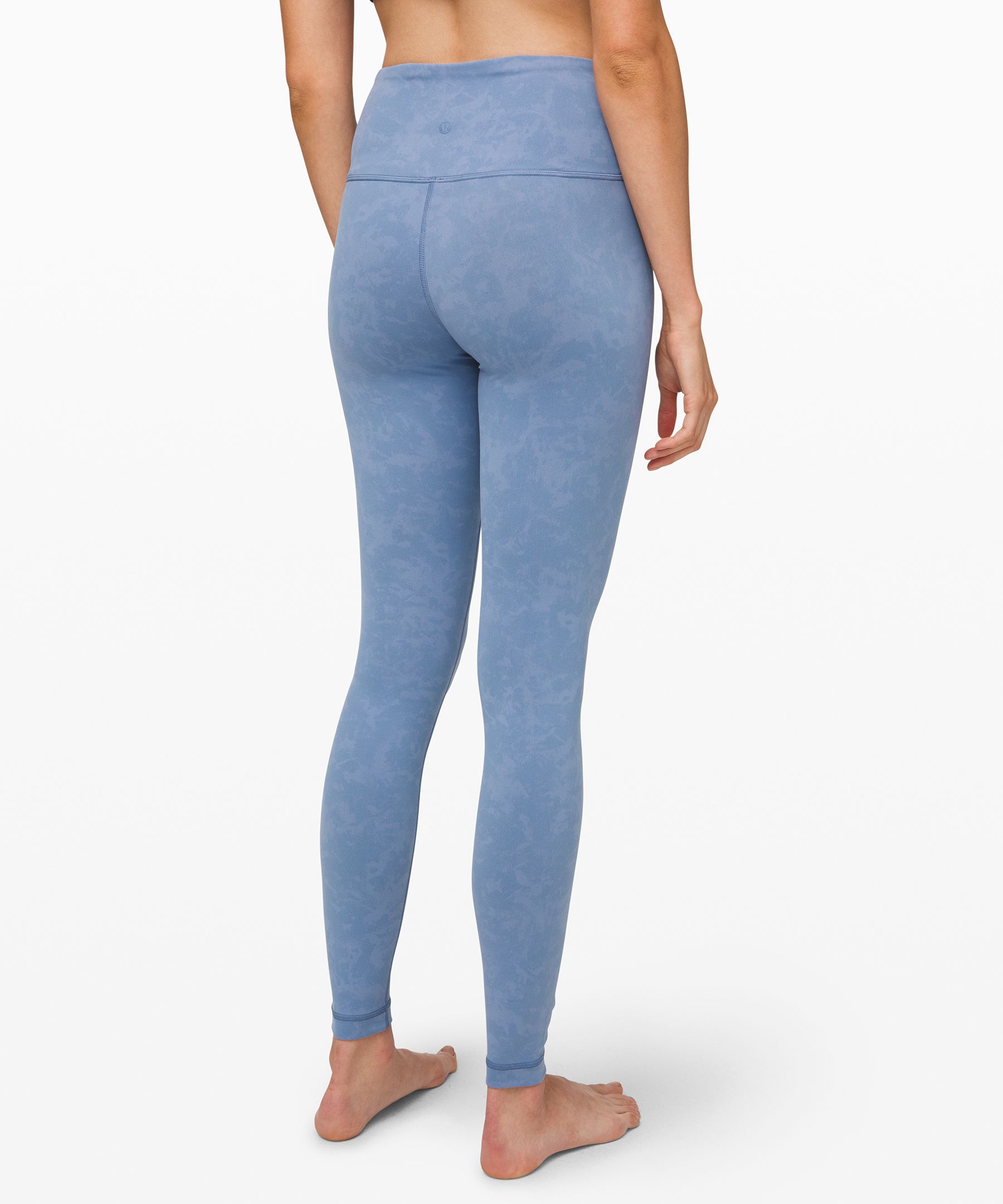 Sky Wash Print Tempest Blue Always On High-Rise Washed Tight 28" Everlux