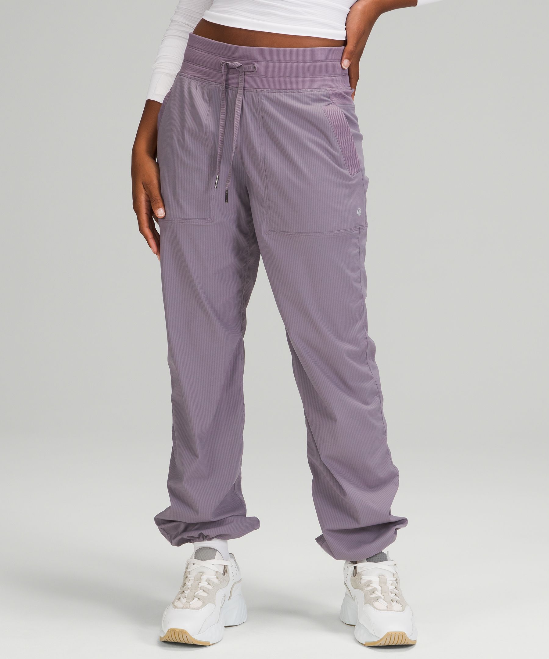 Lululemon Dance Studio Full Length Mid Rise Pants 31.5" In Dusky Lavender