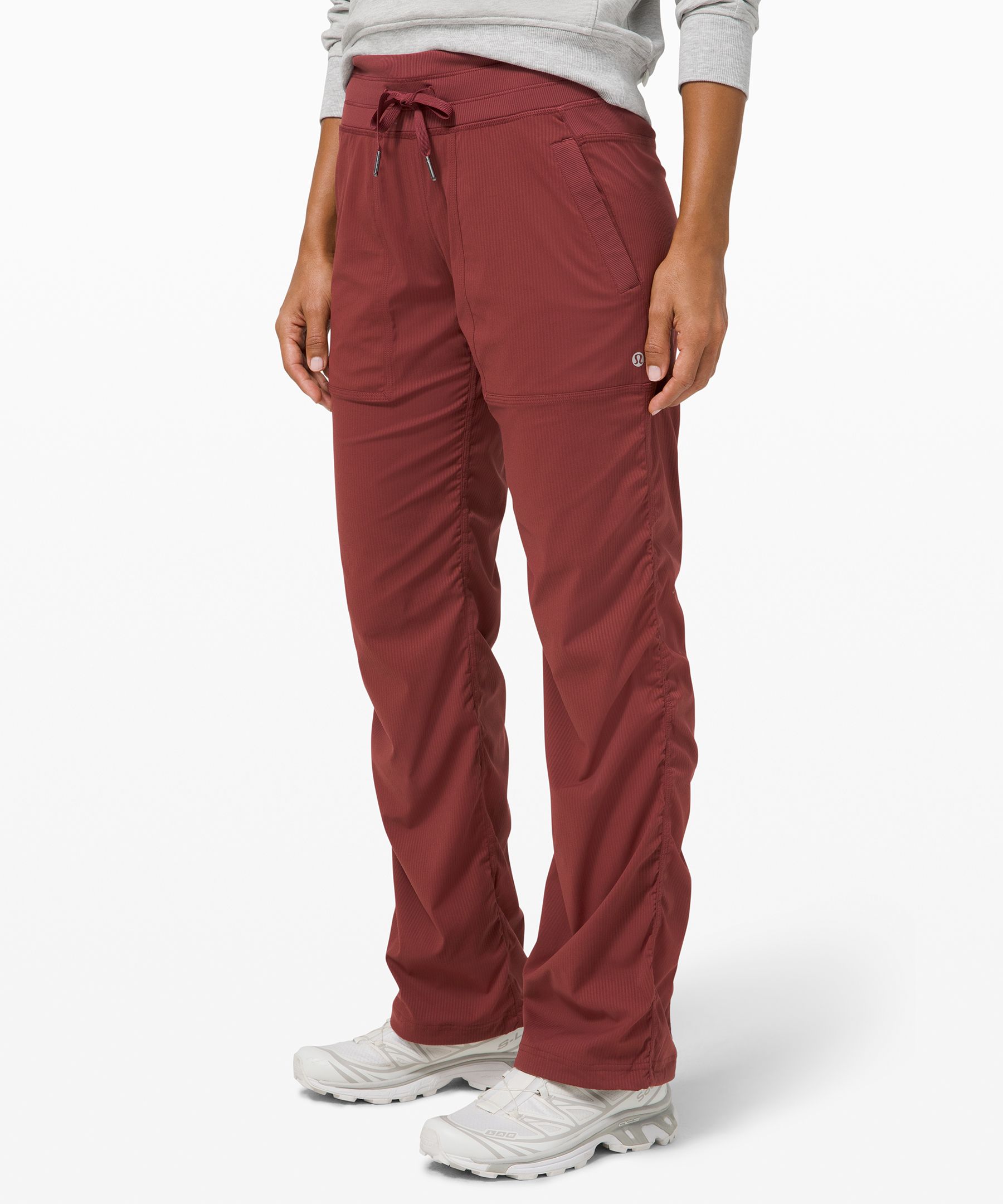 Lululemon Dance Studio Pant Iii (regular) *unlined In Burgundy