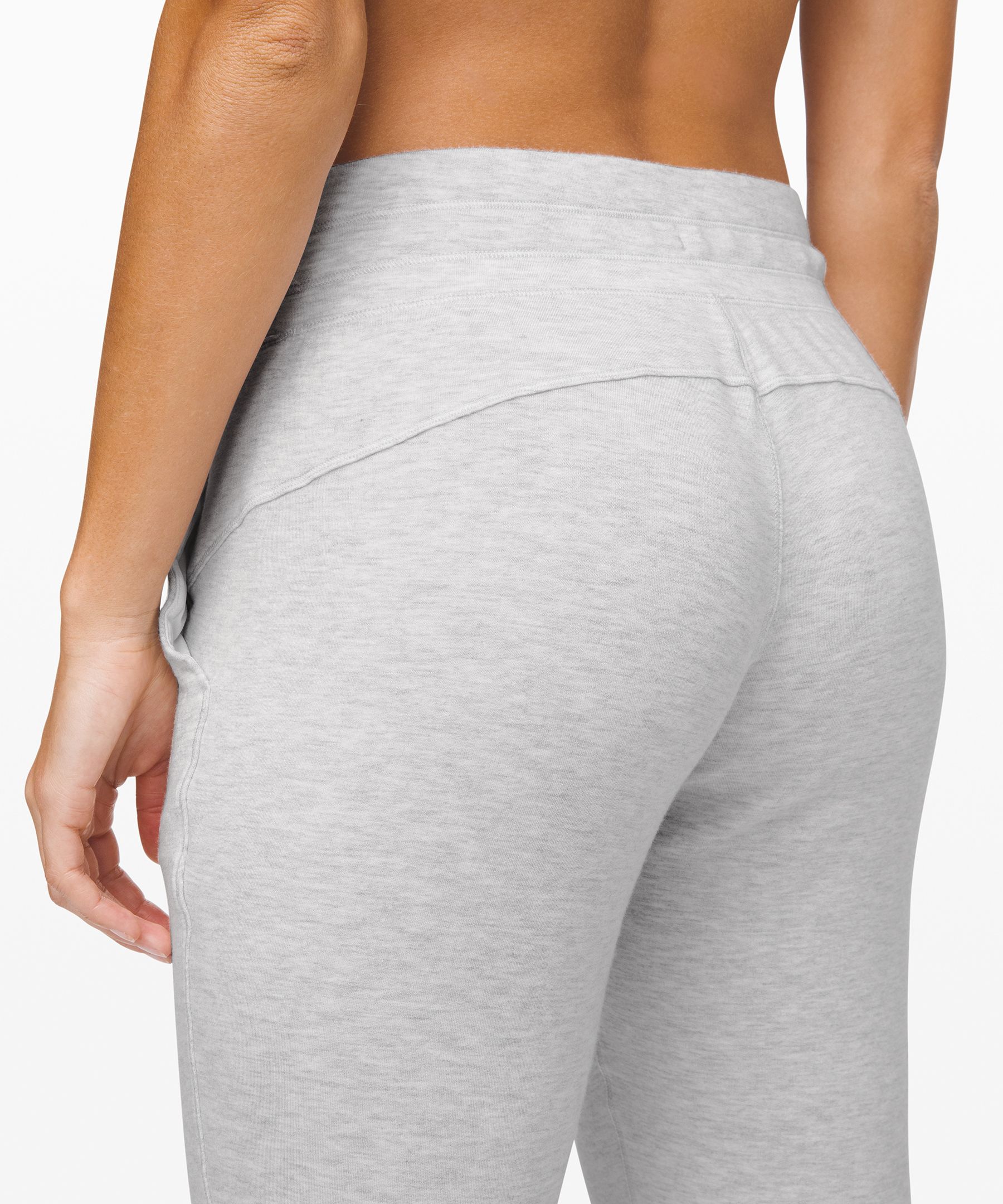 Lululemon warm shop down jogger review