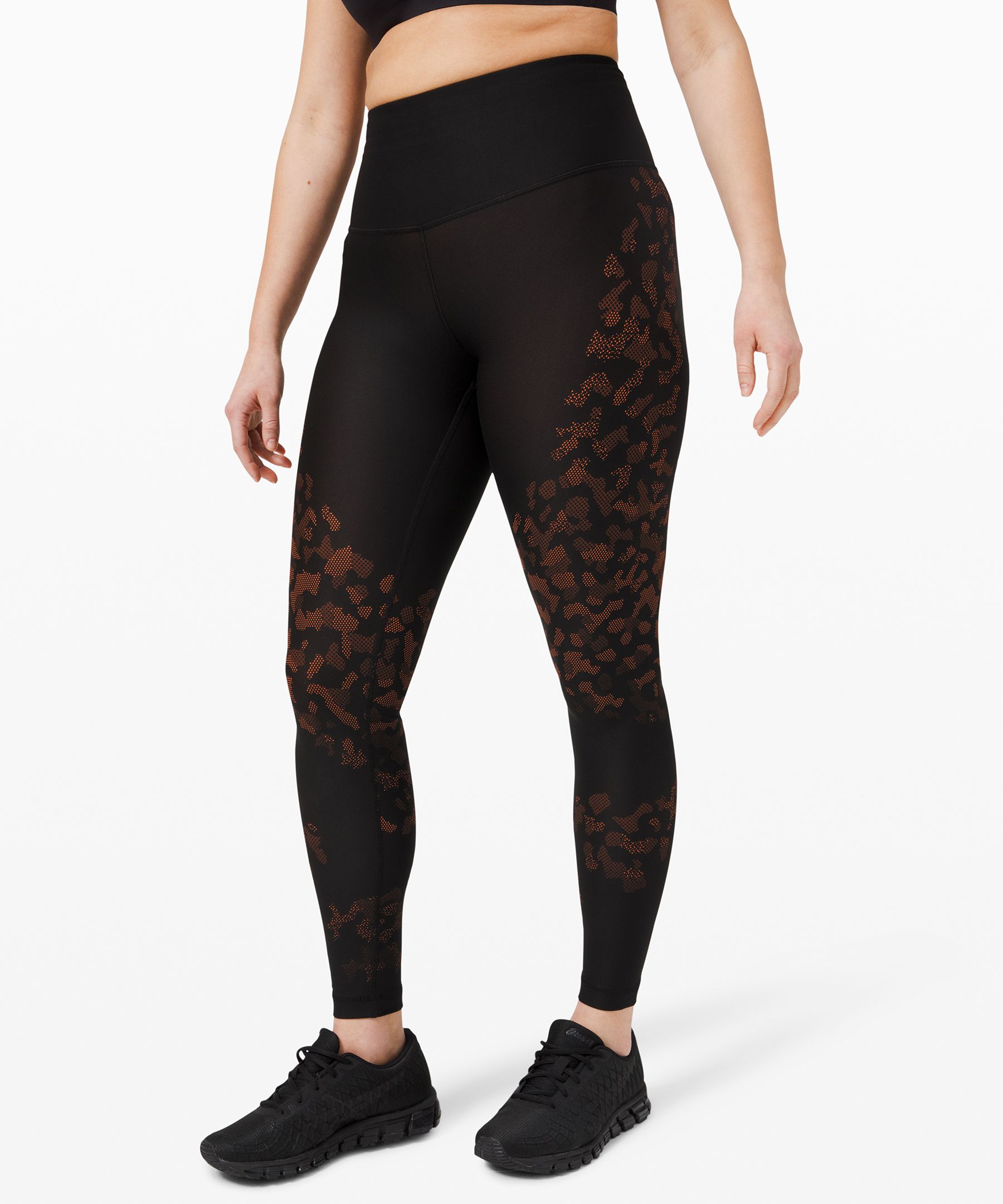 Lululemon Mapped Out High Rise Tight 28" *camo In Multi