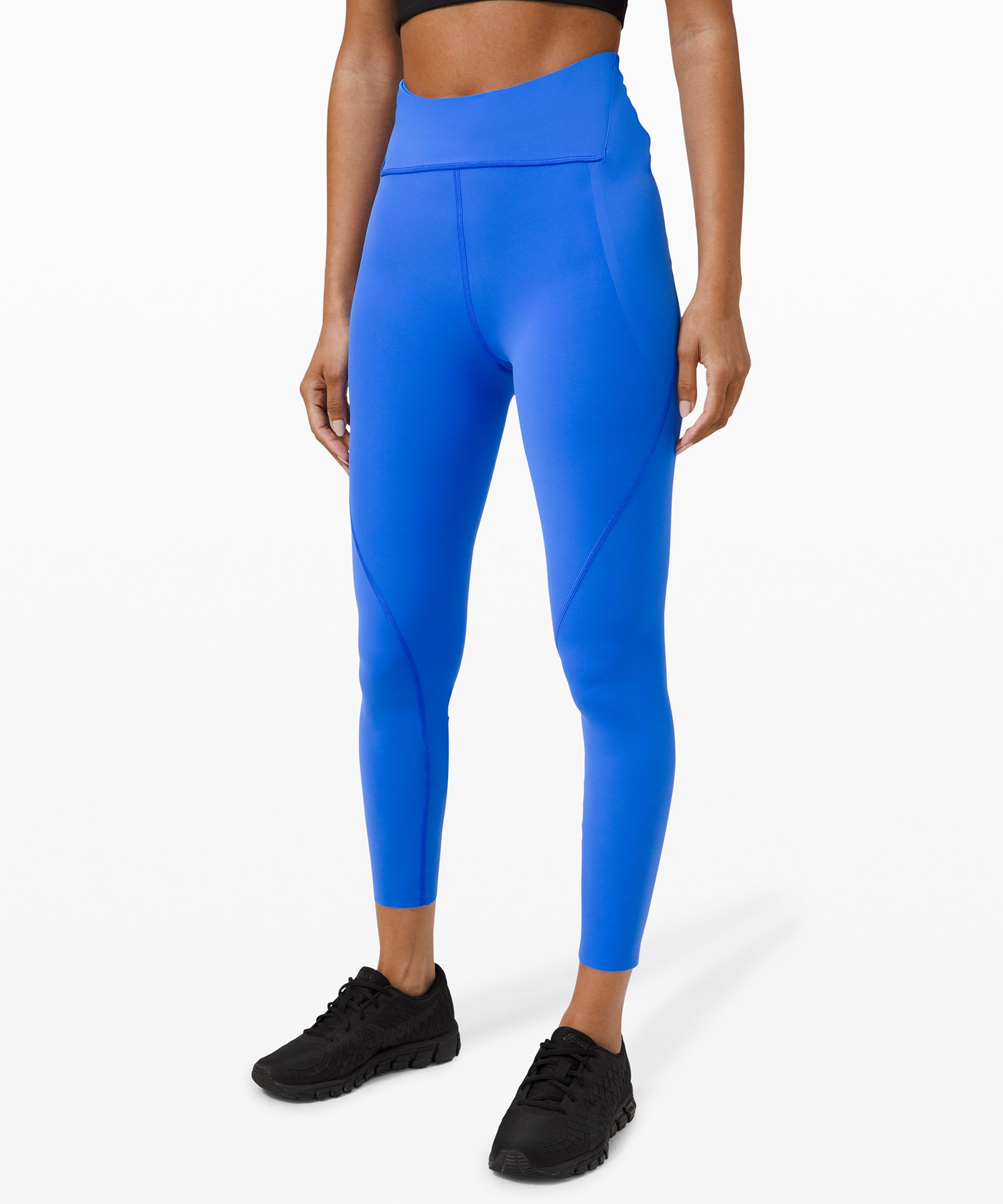 Lululemon Free To Speed High-rise Tight 25" In Neon