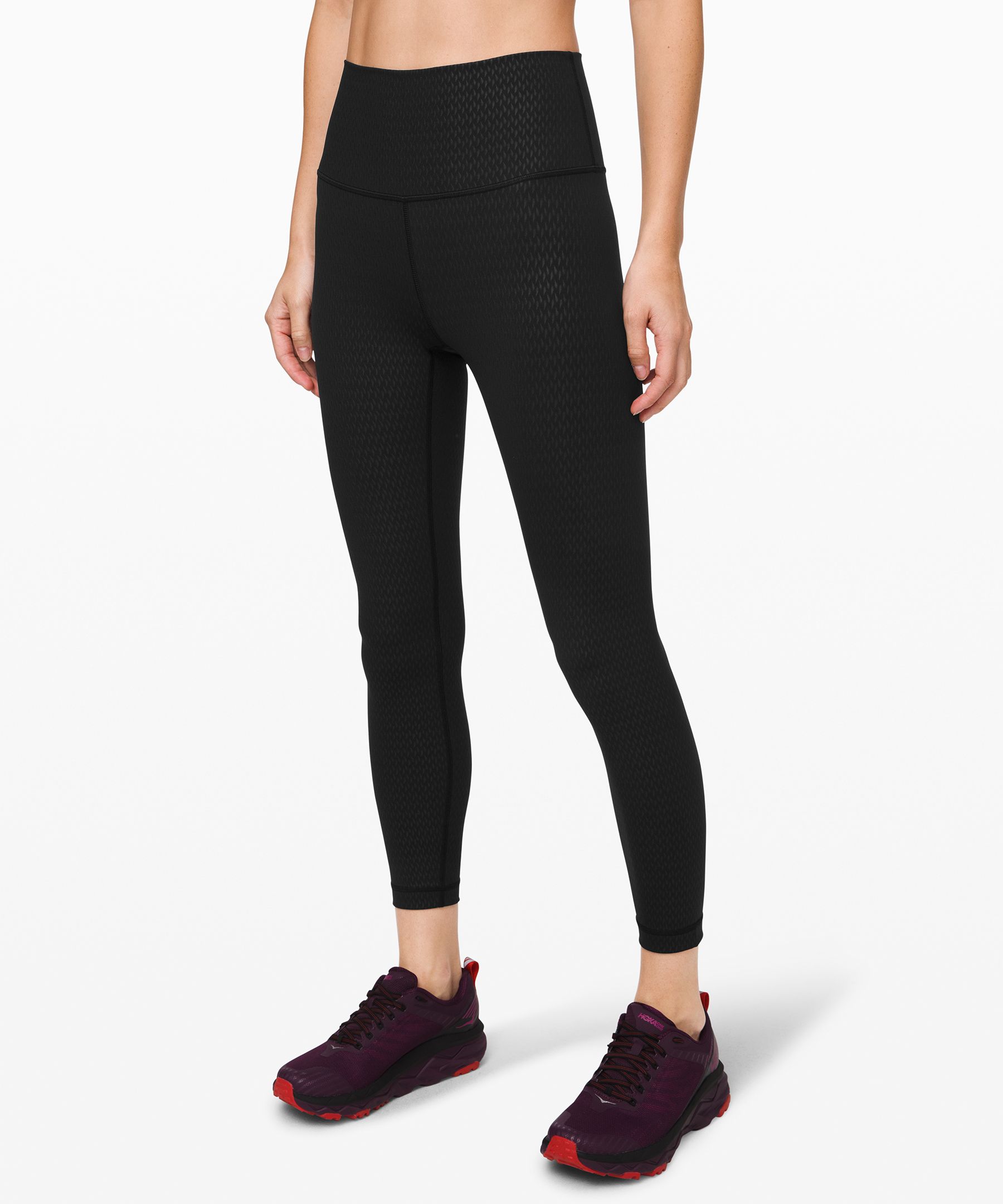 Lululemon In Movement Tight 25 *everlux In Midnight Navy