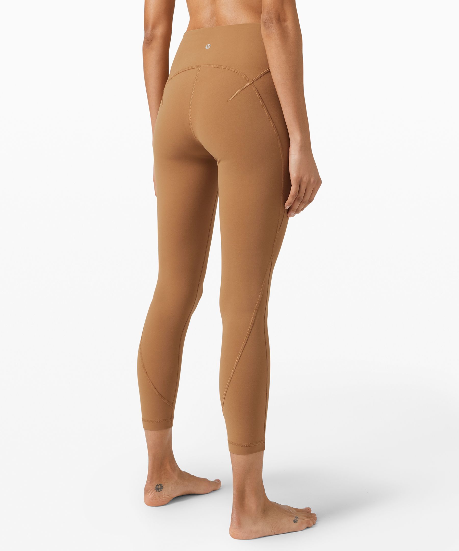 Saddle Brown Lululemon Leggings Women's