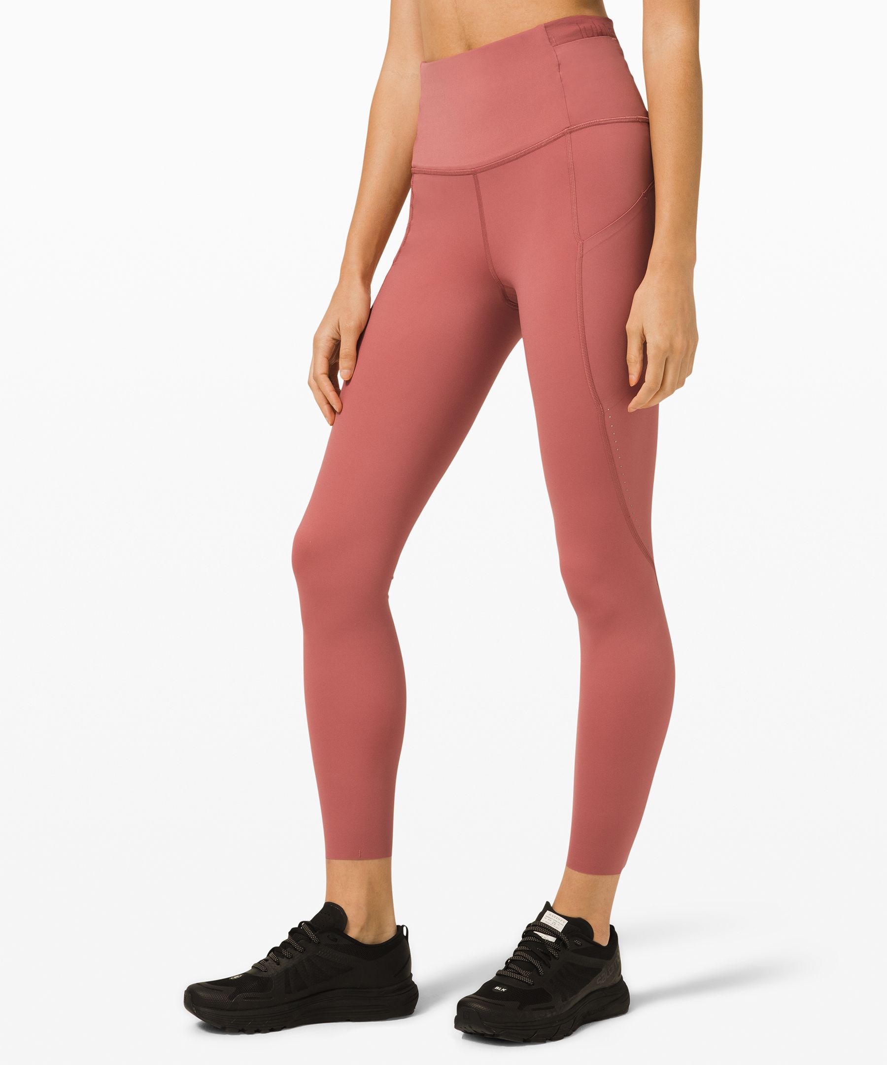 Lululemon F ast and Free High-Rise Tight 25 *Reflective Red