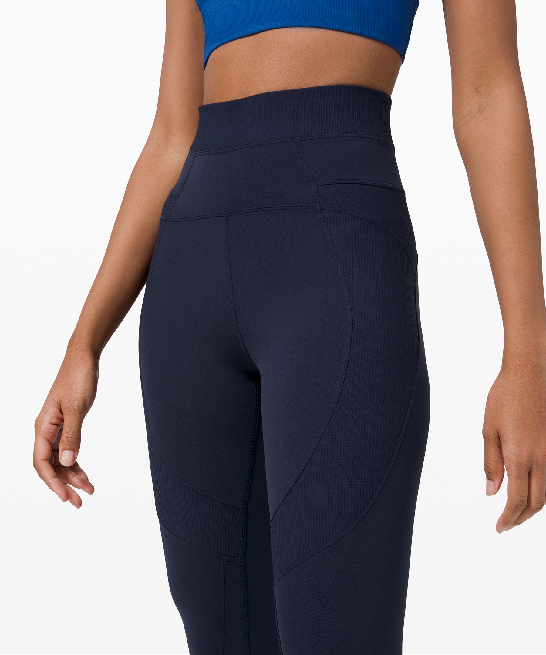 Lululemon New Ambition Super High-Rise Tight 28 - Black - lulu fanatics