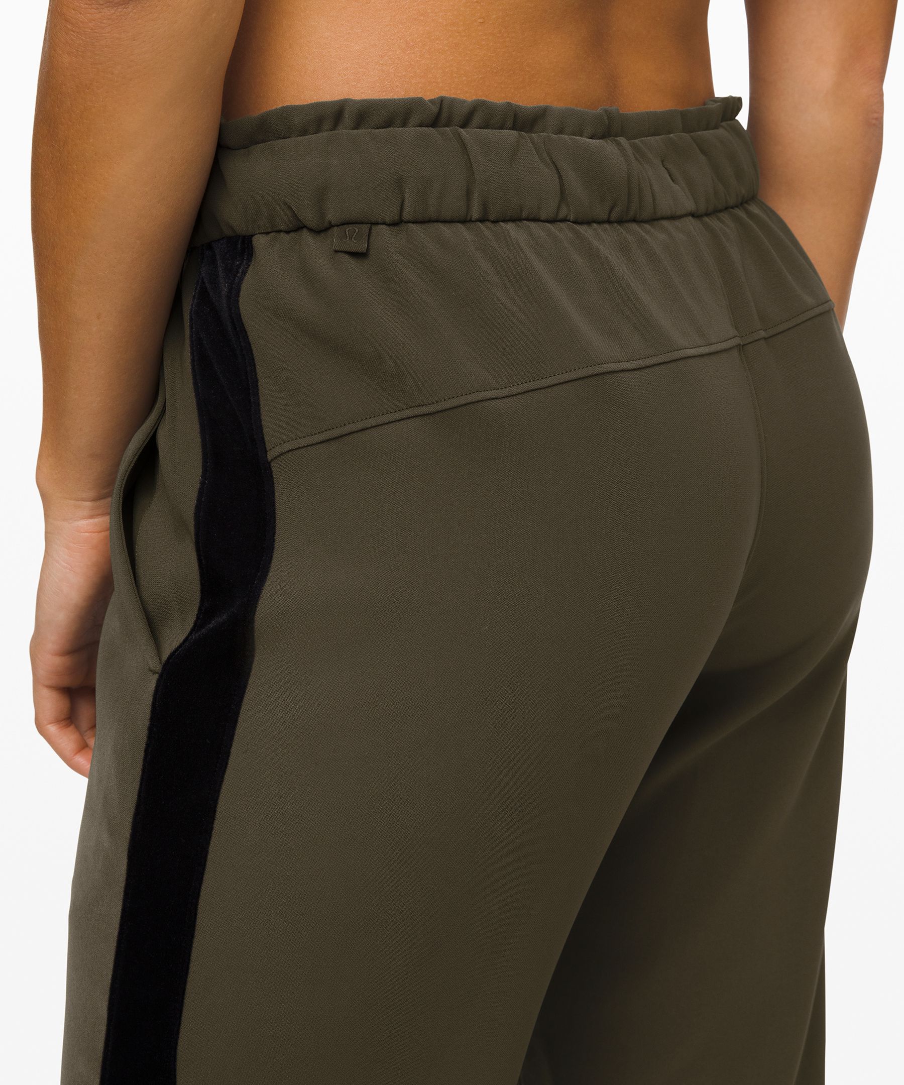 lululemon crushed velvet jogger