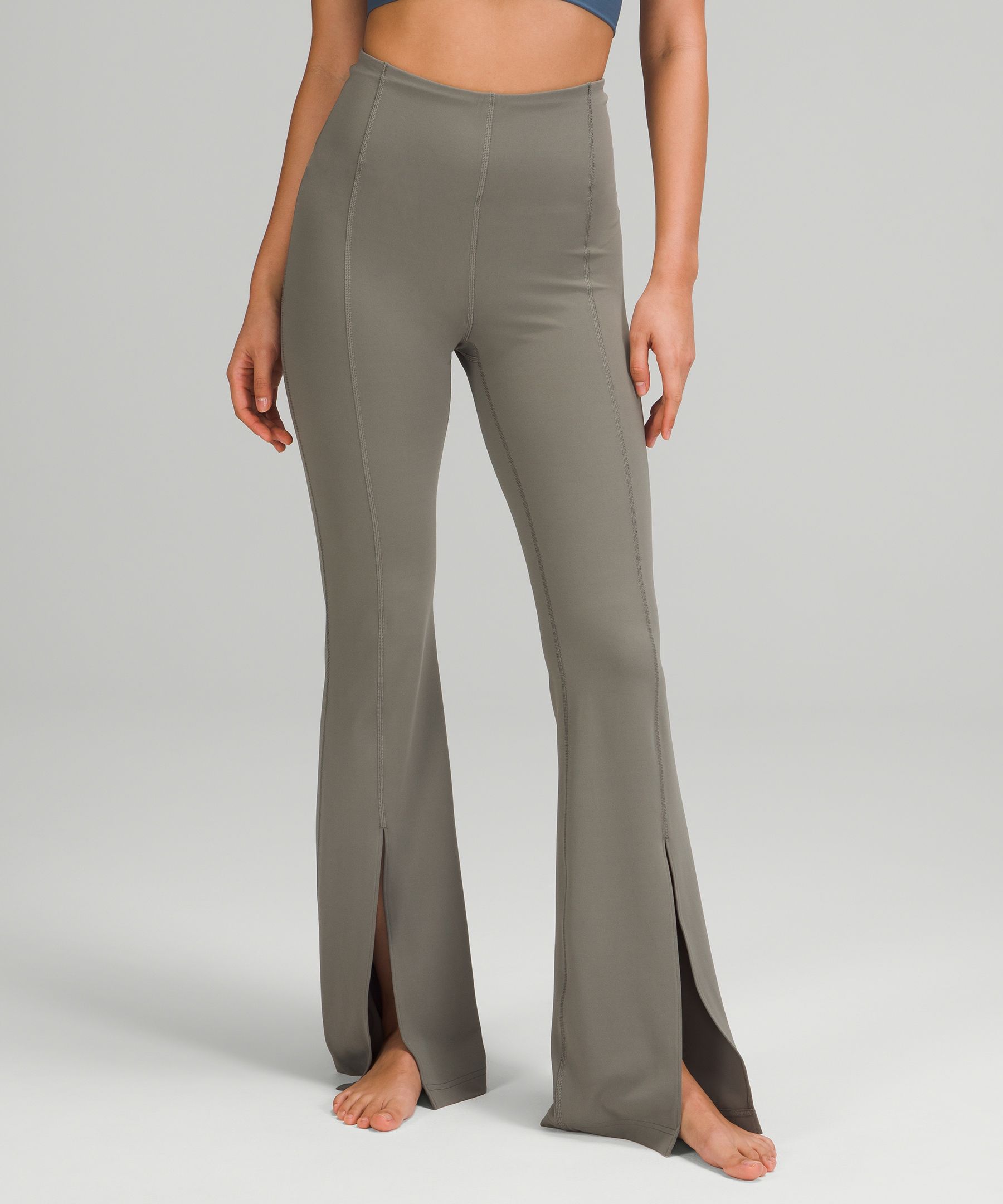 In the Groove Flare Pant, Grey Sage
