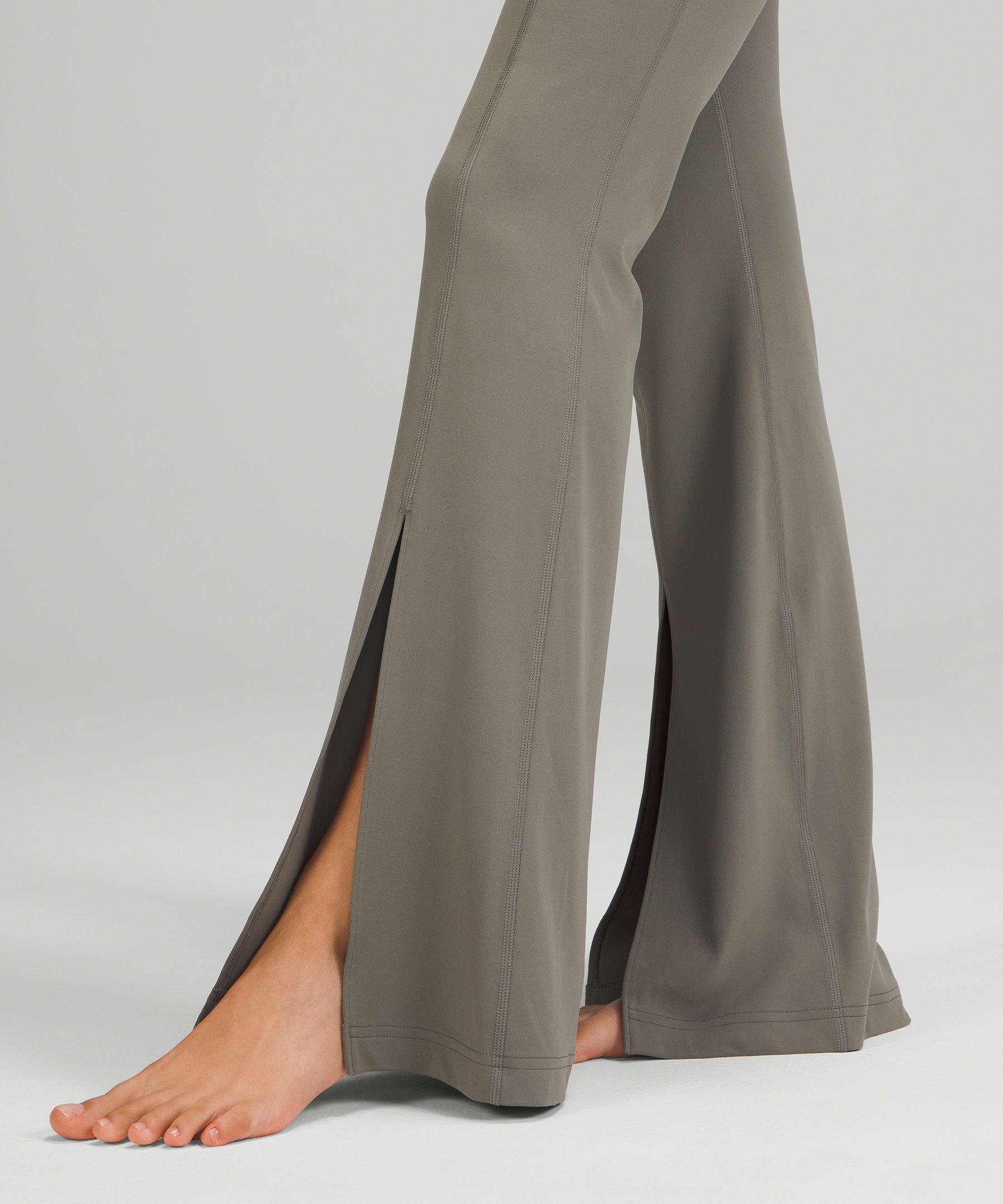 Lululemon Flare High Rise Groove Pants - Smoked Spruce Green, Women's  Fashion, Activewear on Carousell