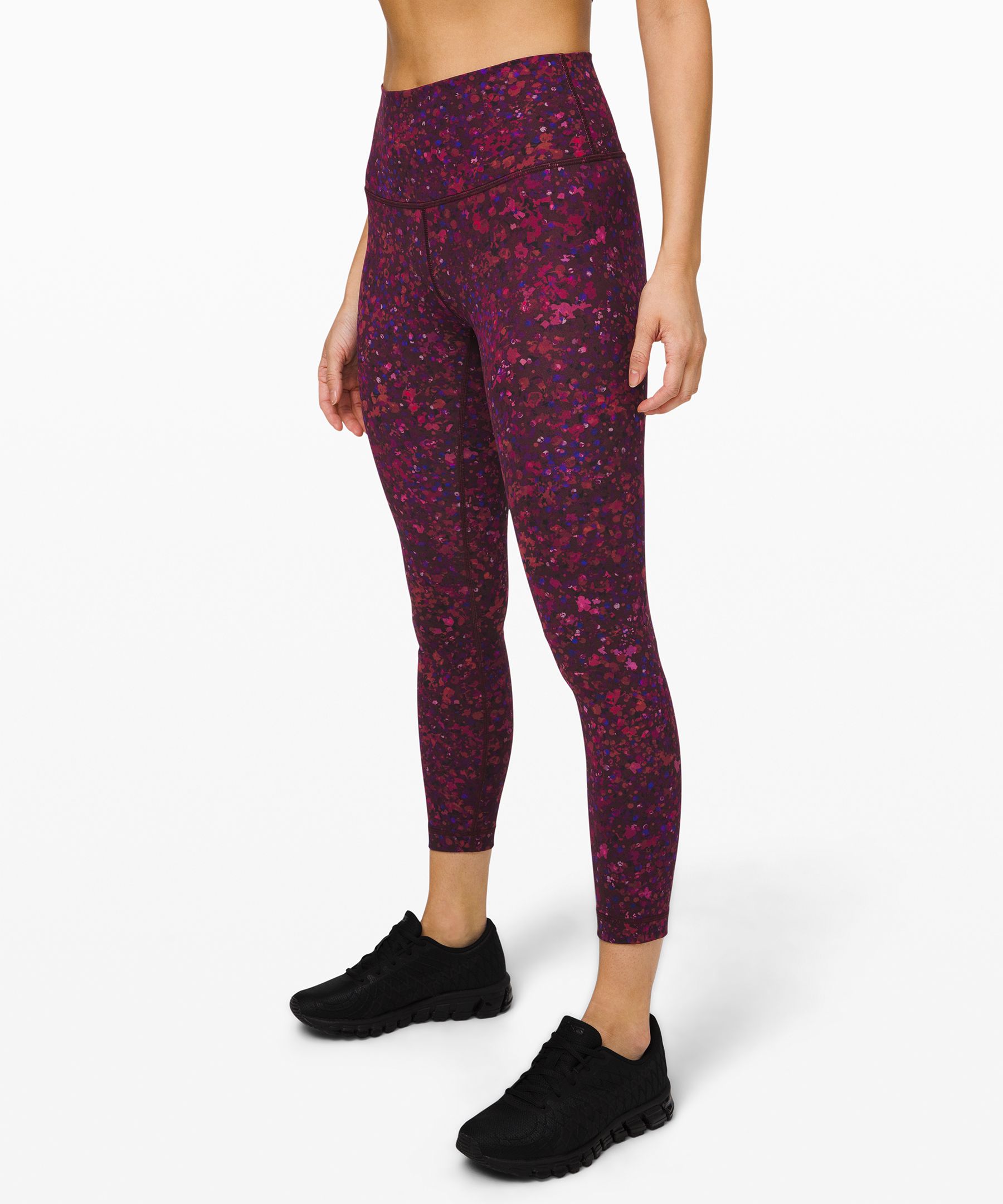 Lululemon floral wunder under best sale