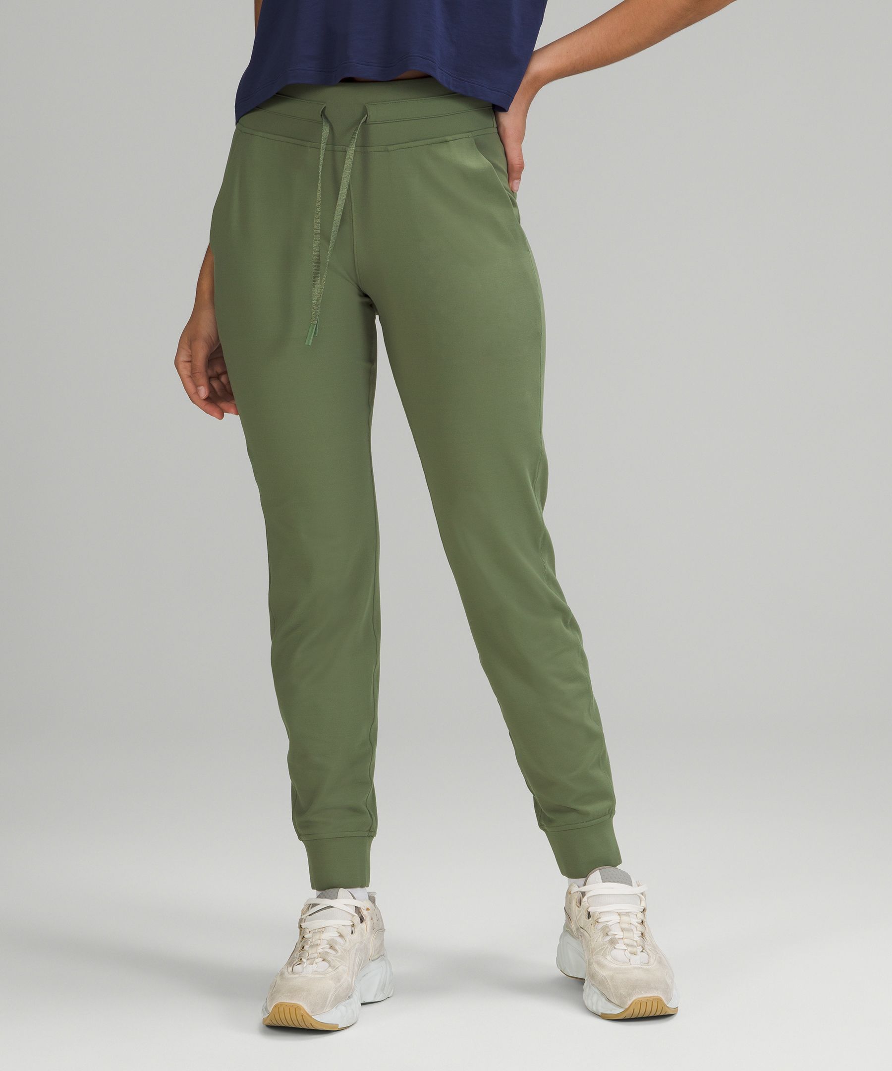 Lululemon Ready To Rulu Joggers In Green Fern