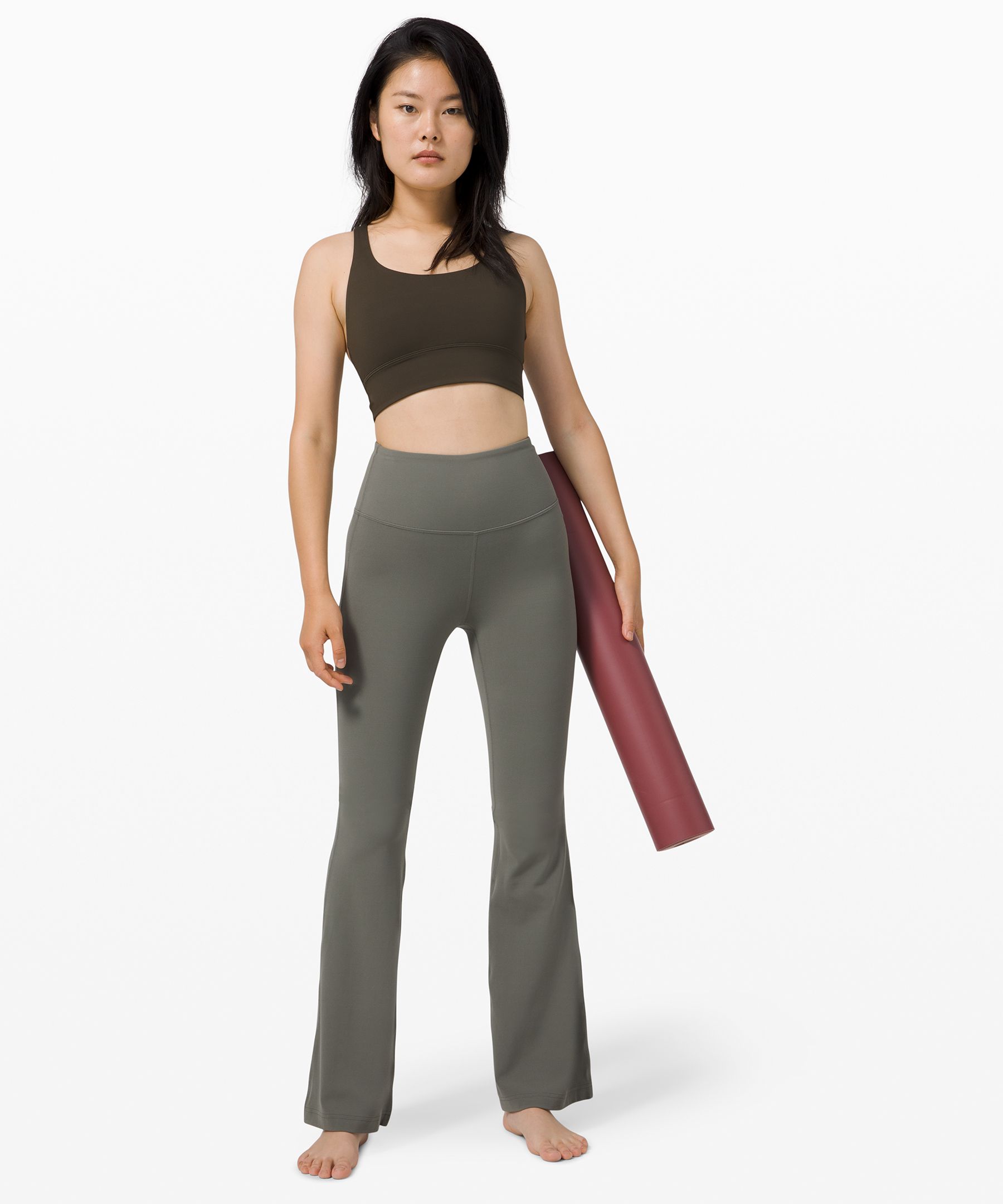 Lululemon athletica Groove Super-High-Rise Flared Pant Nulu *Regular, Women's Pants