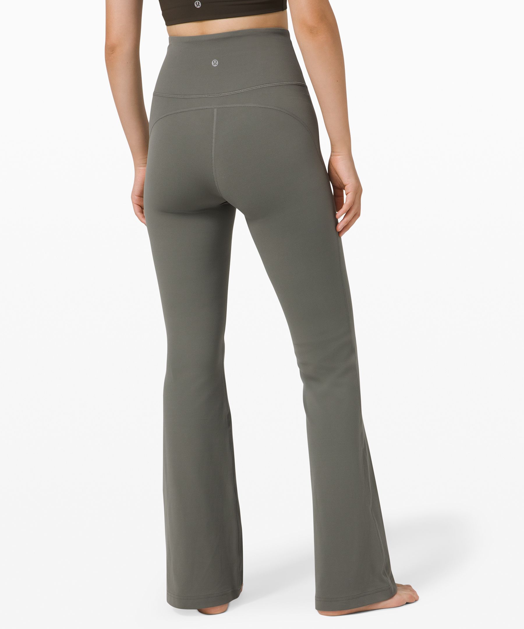 Lululemon Groove Pant Shr Flare Nulu - Retail Graphite Grey, - Lululemon  clothing - Grey