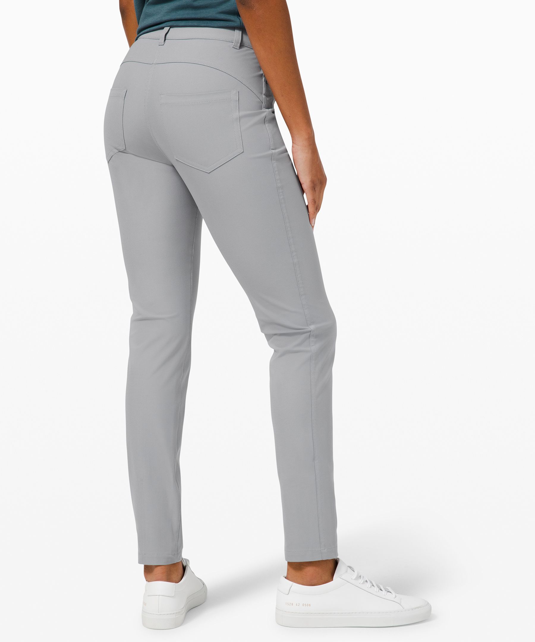 Lululemon City Sleek 5 Pocket 7/8 Pant - Obsidian - lulu fanatics