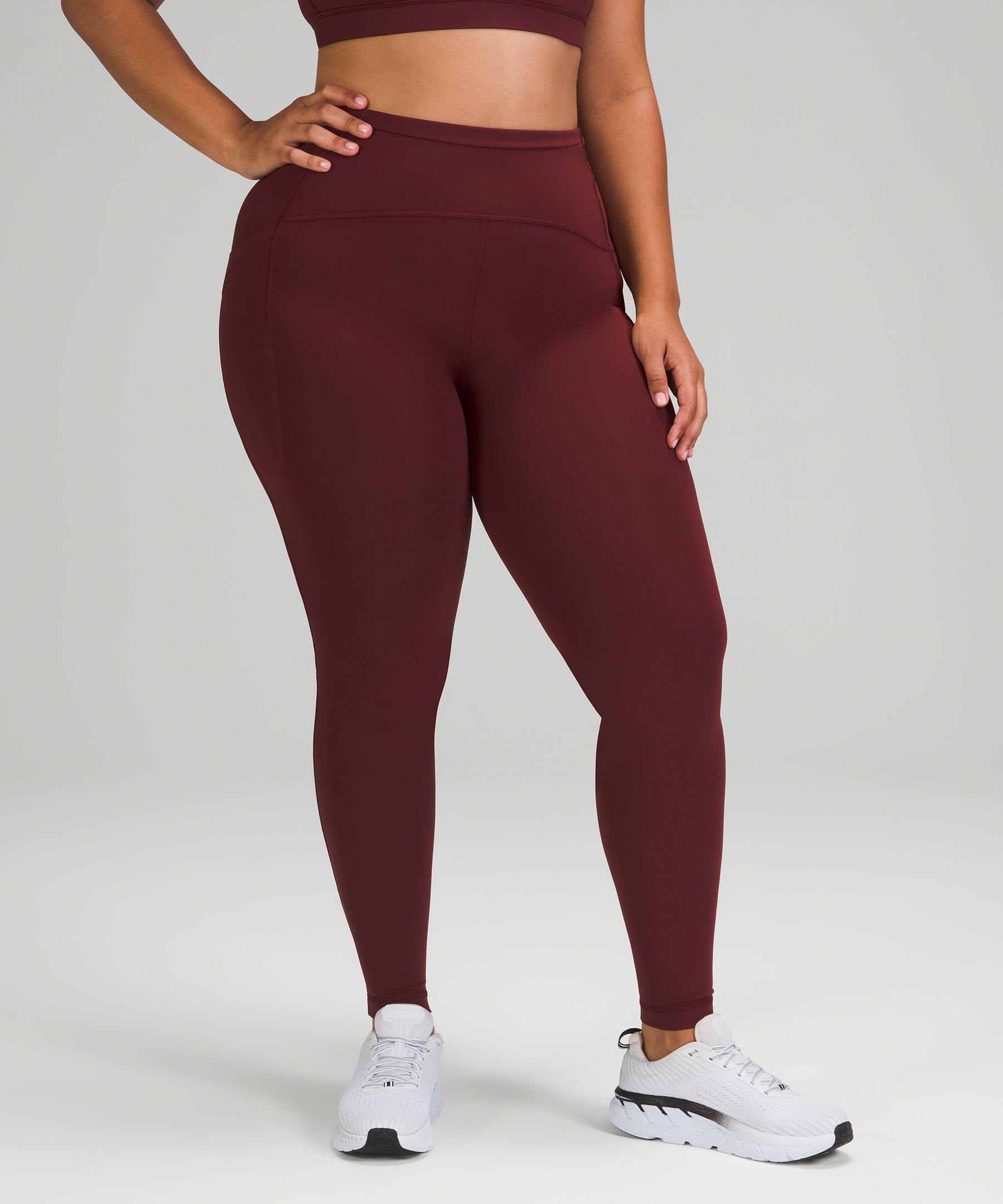 Lululemon Swift Speed High-rise Tights 28 In Wild Berry