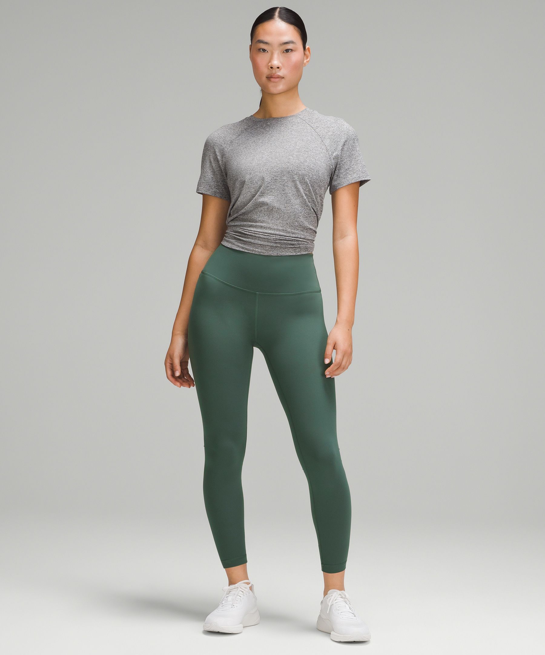 Lululemon Wunder Train High-Rise Tight 28 - Smoked Spruce - lulu fanatics