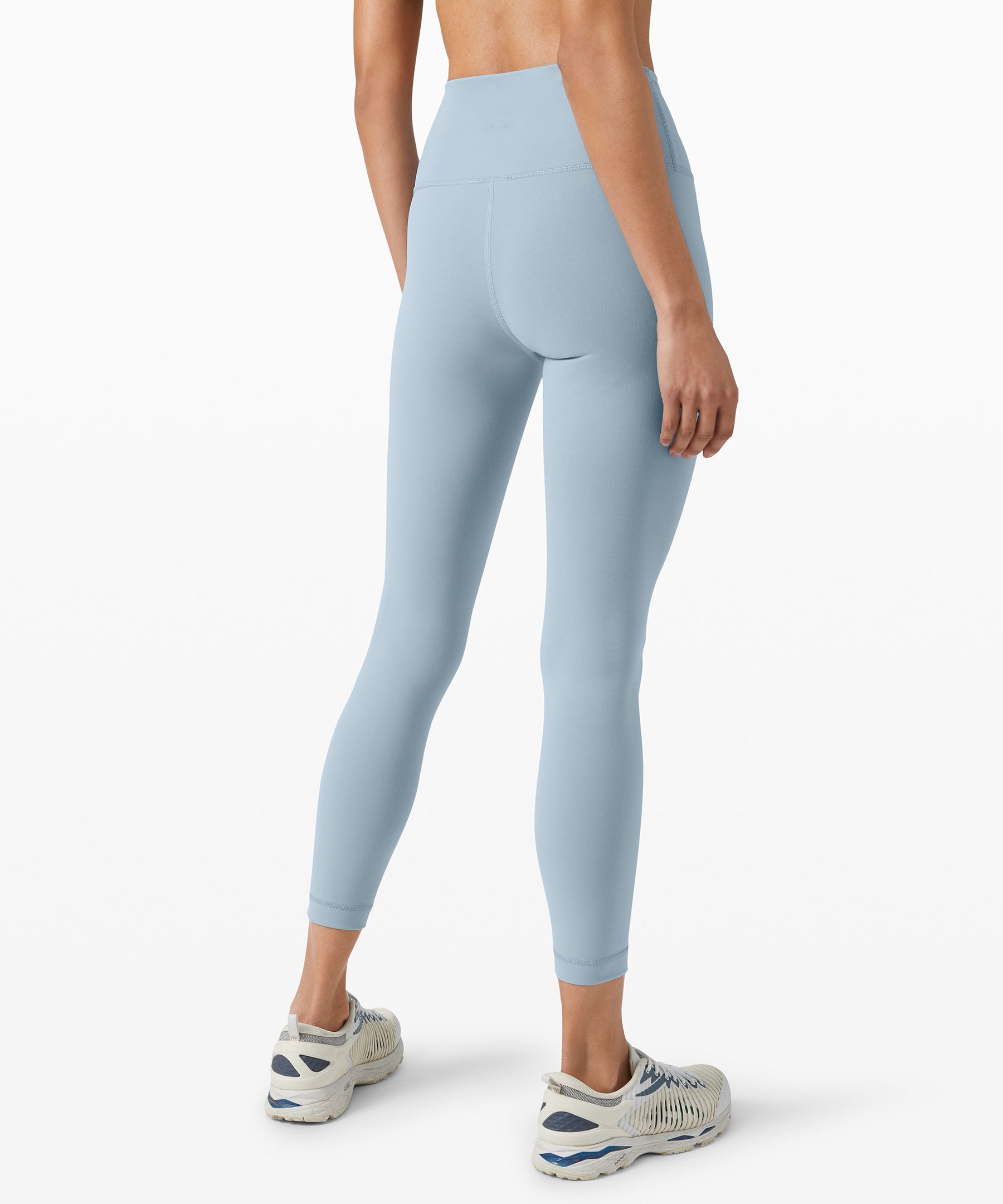 Lululemon Wunder Train High-Rise Tight 25 - Mineral Blue - lulu fanatics