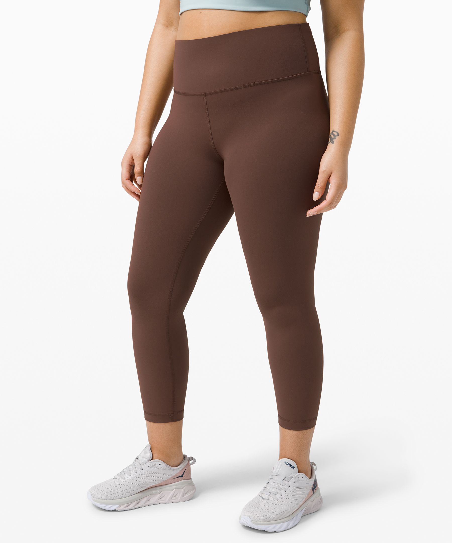 Lululemon Wunder Train High-rise Tight 25" In Brown