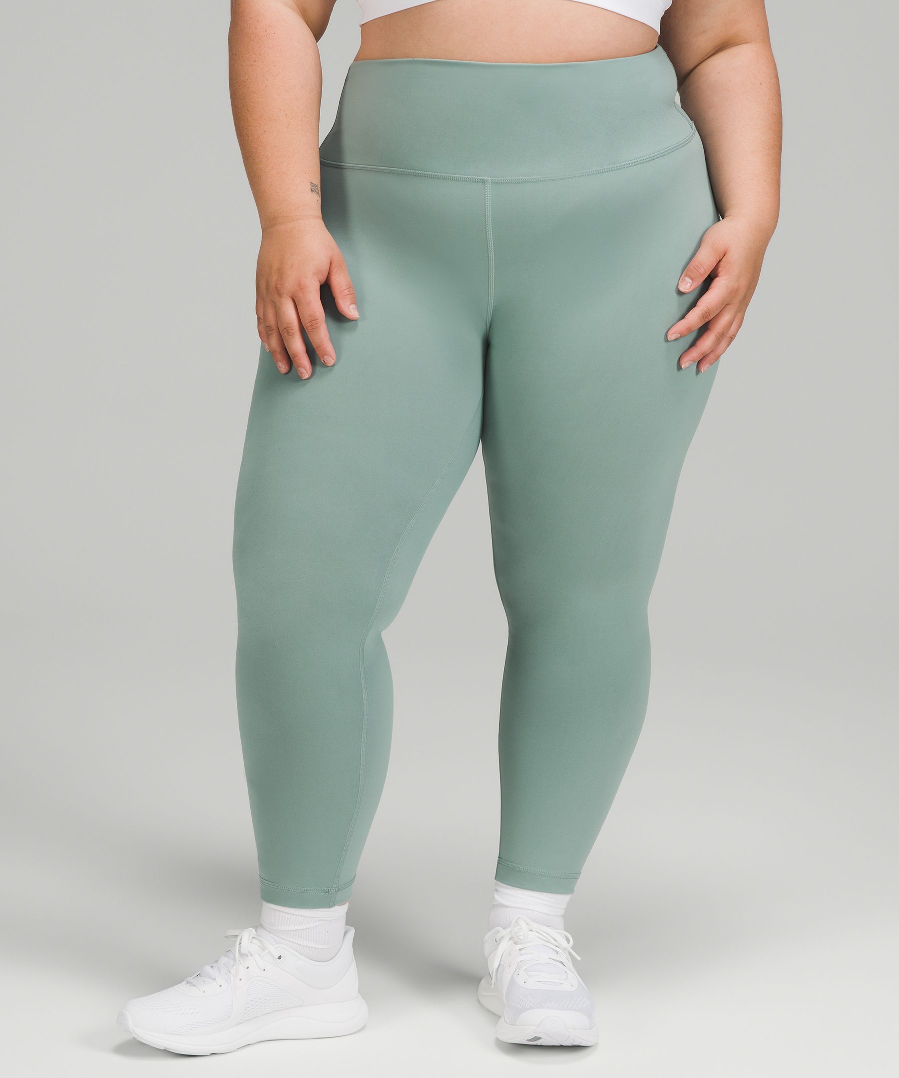 Blue Wunder Train high-rise 25 leggings, lululemon