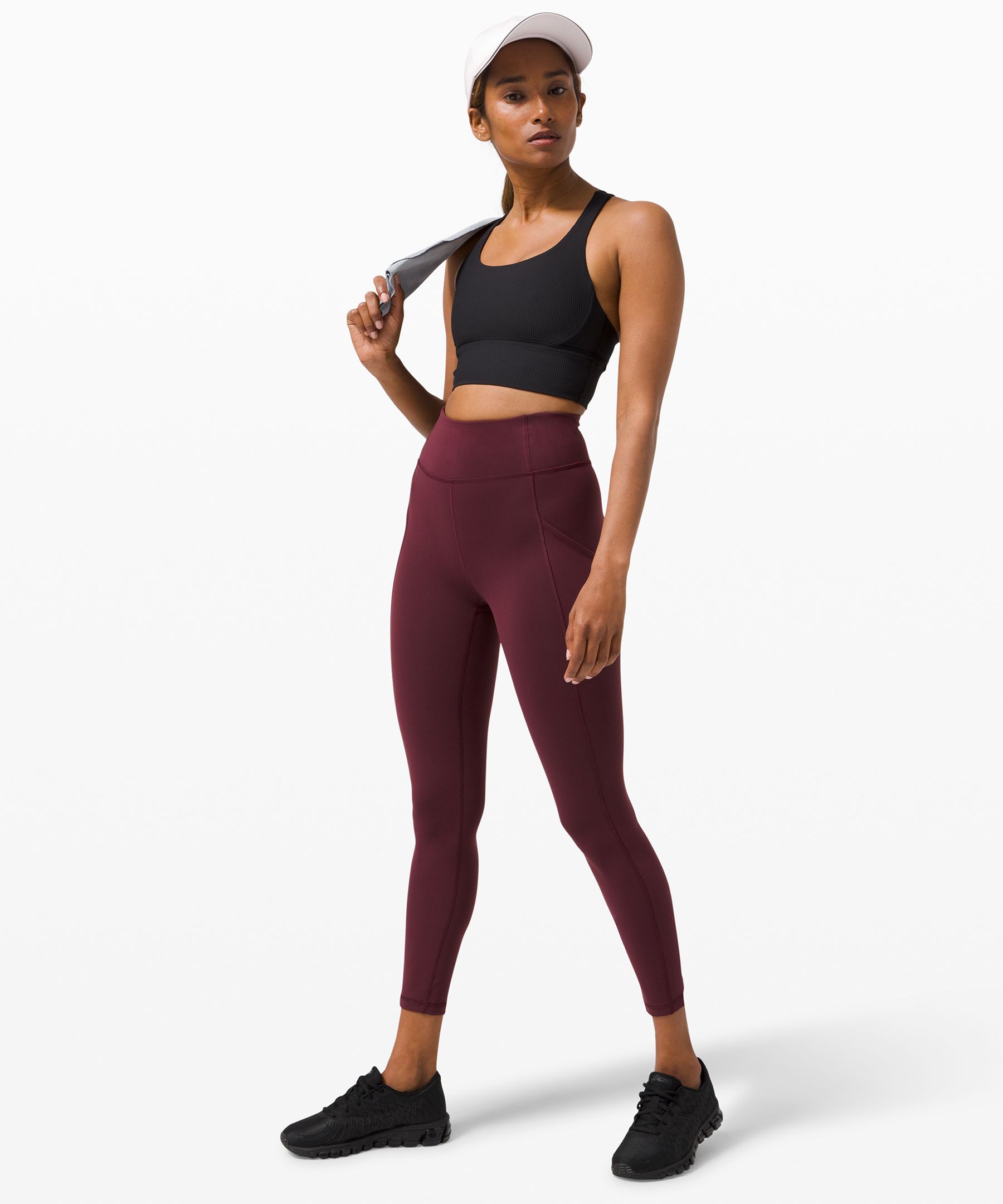 lululemon high waisted compression leggings