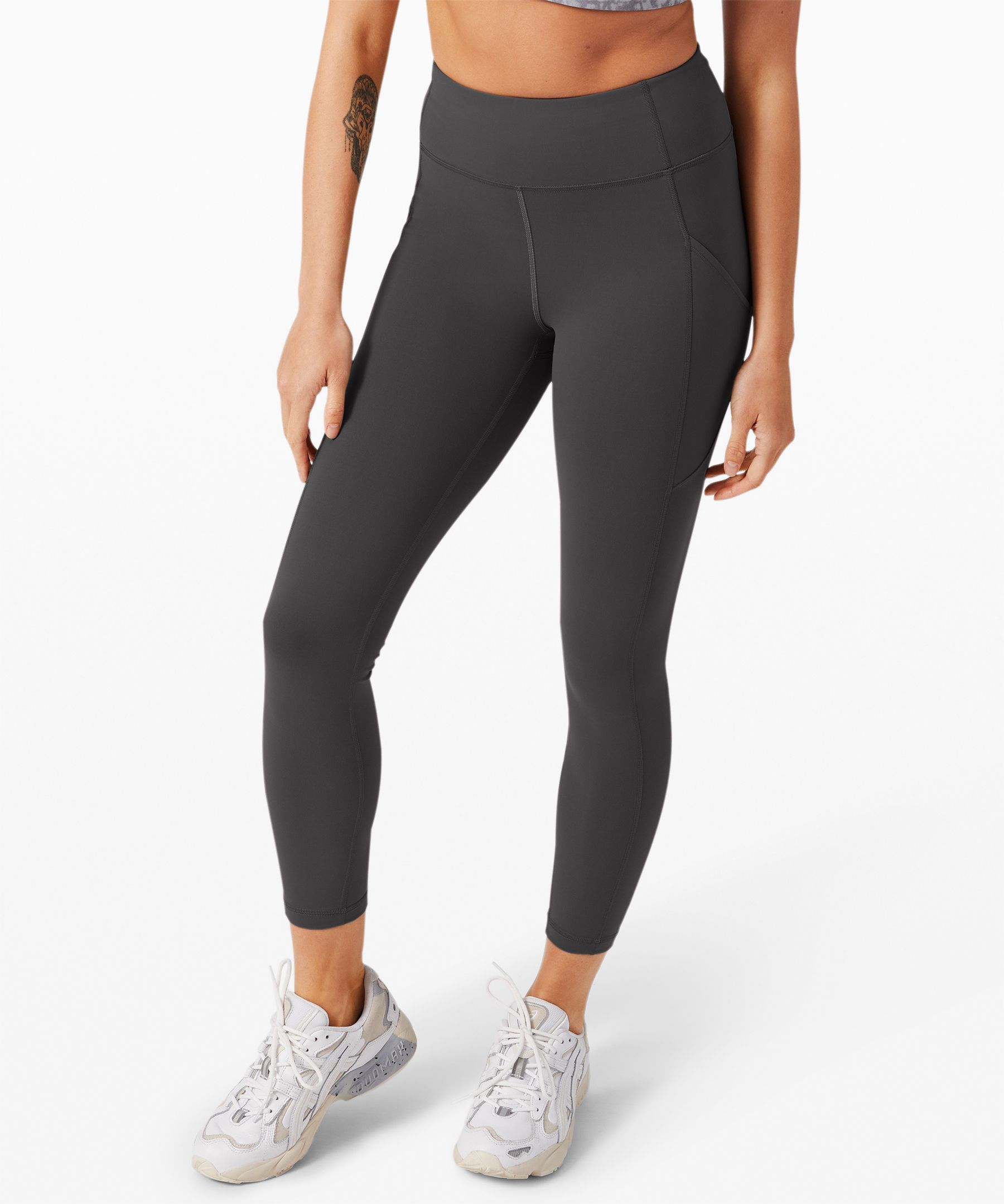 Lululemon Fast Free High-rise Tight 25 - Retail Carbon Dust