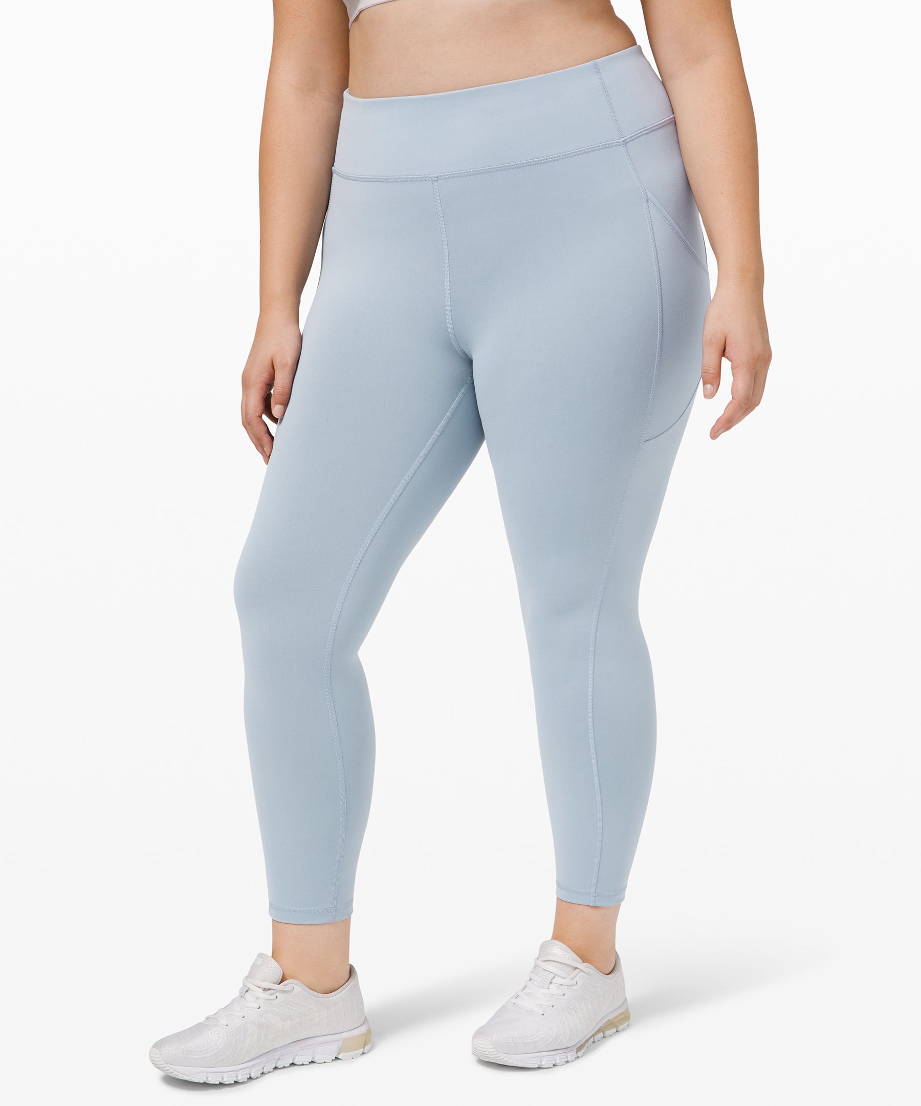 Lululemon invigorate leggings light blue  Blue lululemon leggings, Light  blue leggings, Cut out leggings