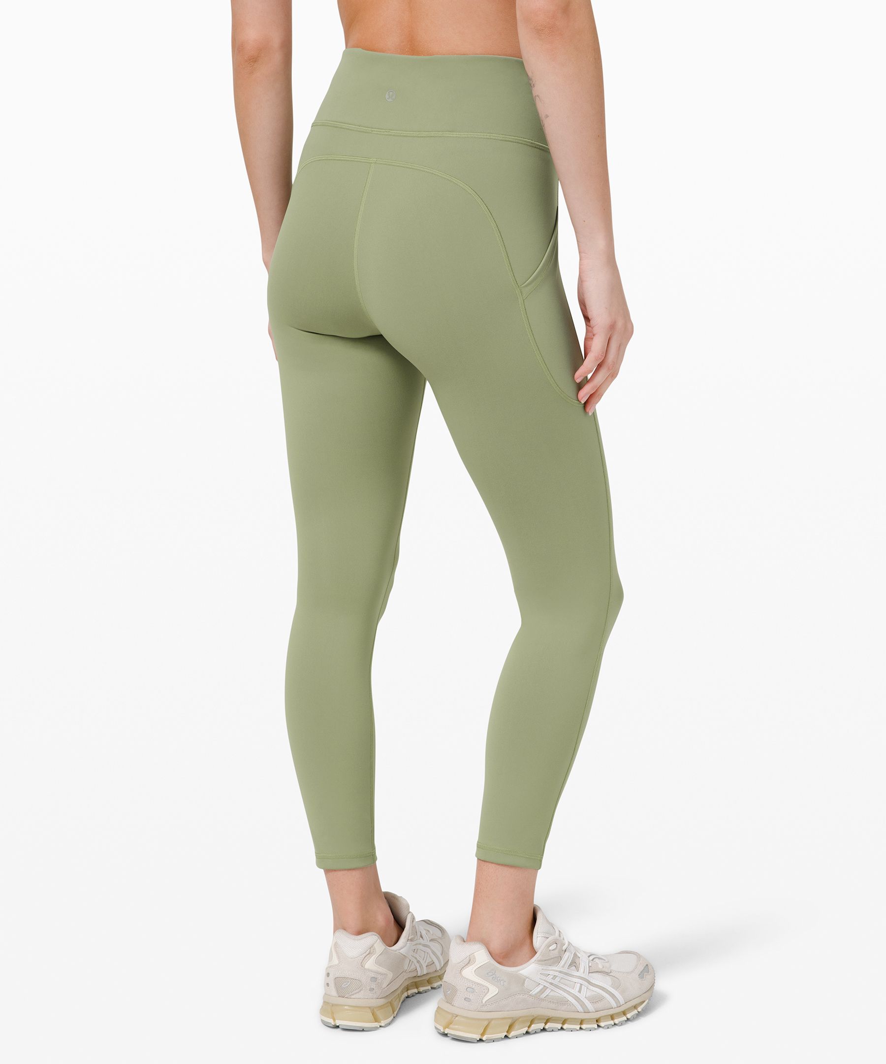 green lululemon leggings