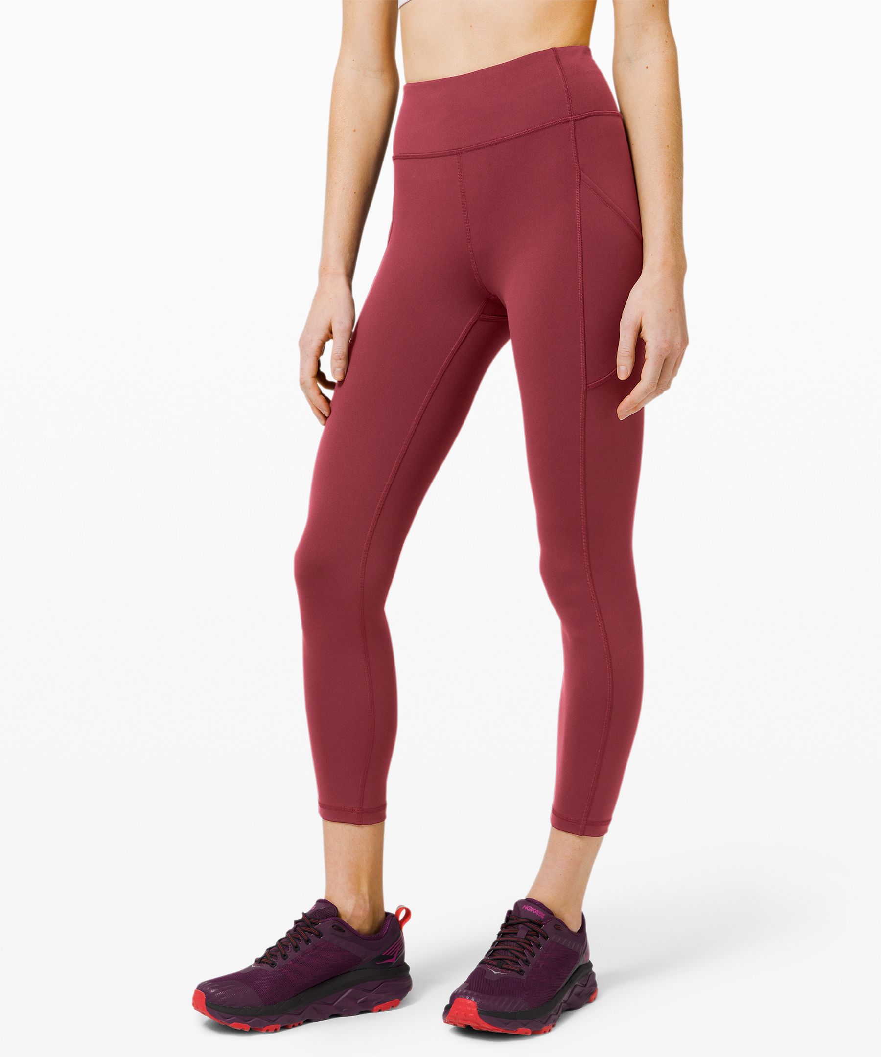 Lululemon Invigorate High-rise Tight 25" In Red