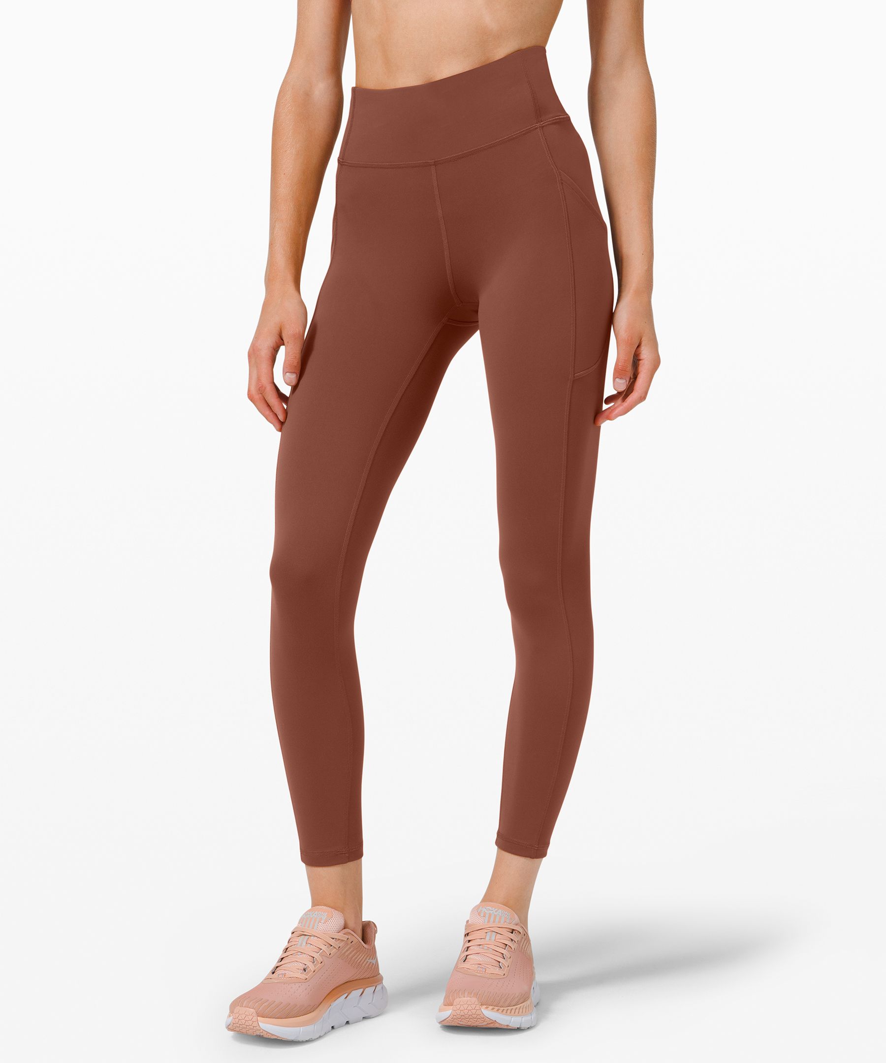 Lululemon Invigorate High-rise Tight 25" In Brown