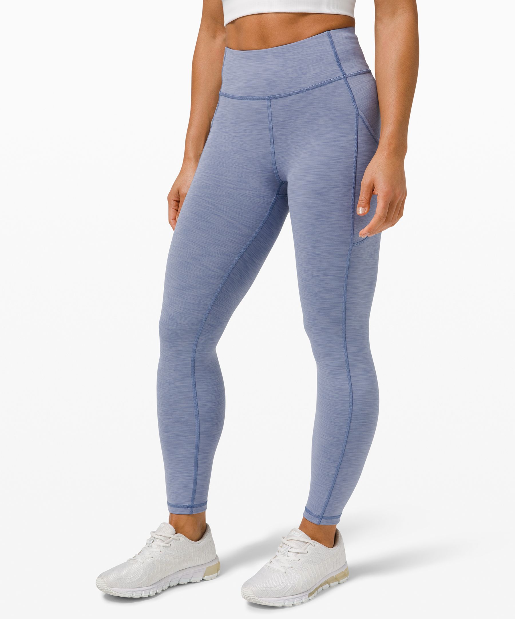 Lululemon Invigorate High-rise Tights 25 In Heathered Water Drop