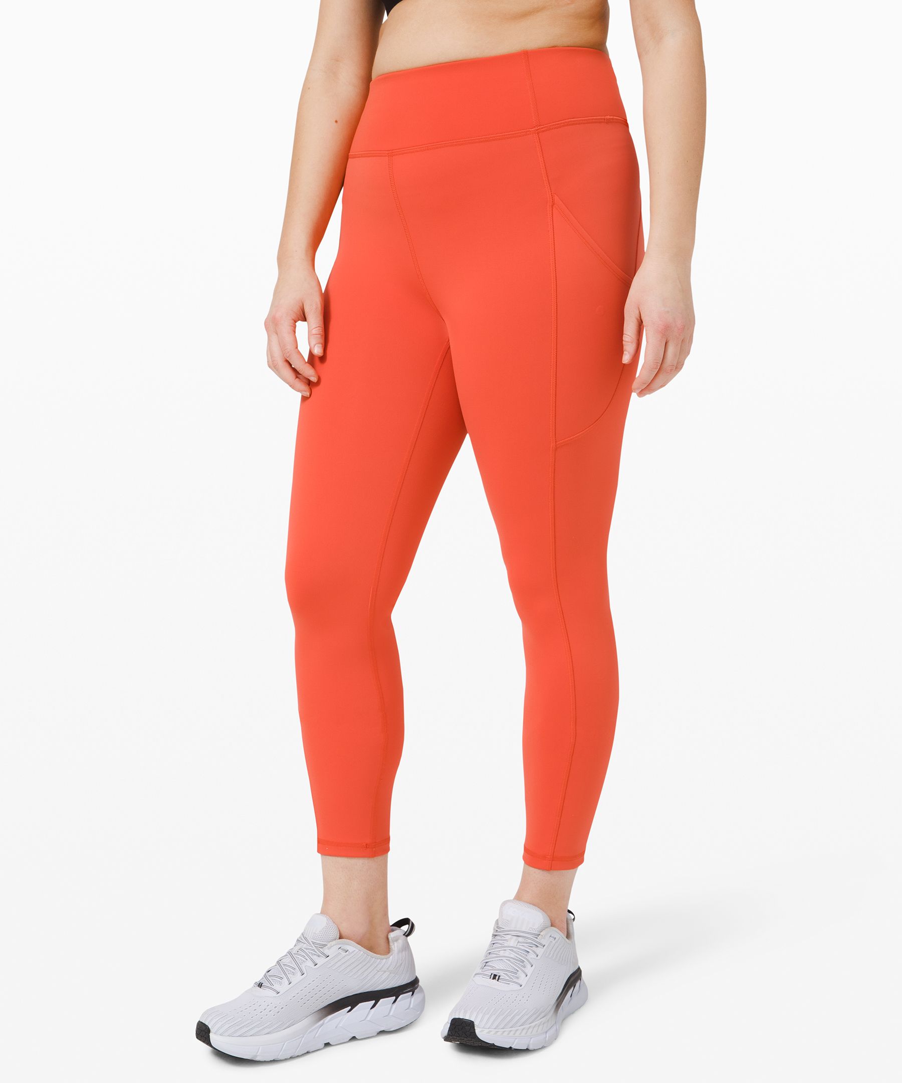 Lululemon Invigorate High-rise Tight 25 In Orange