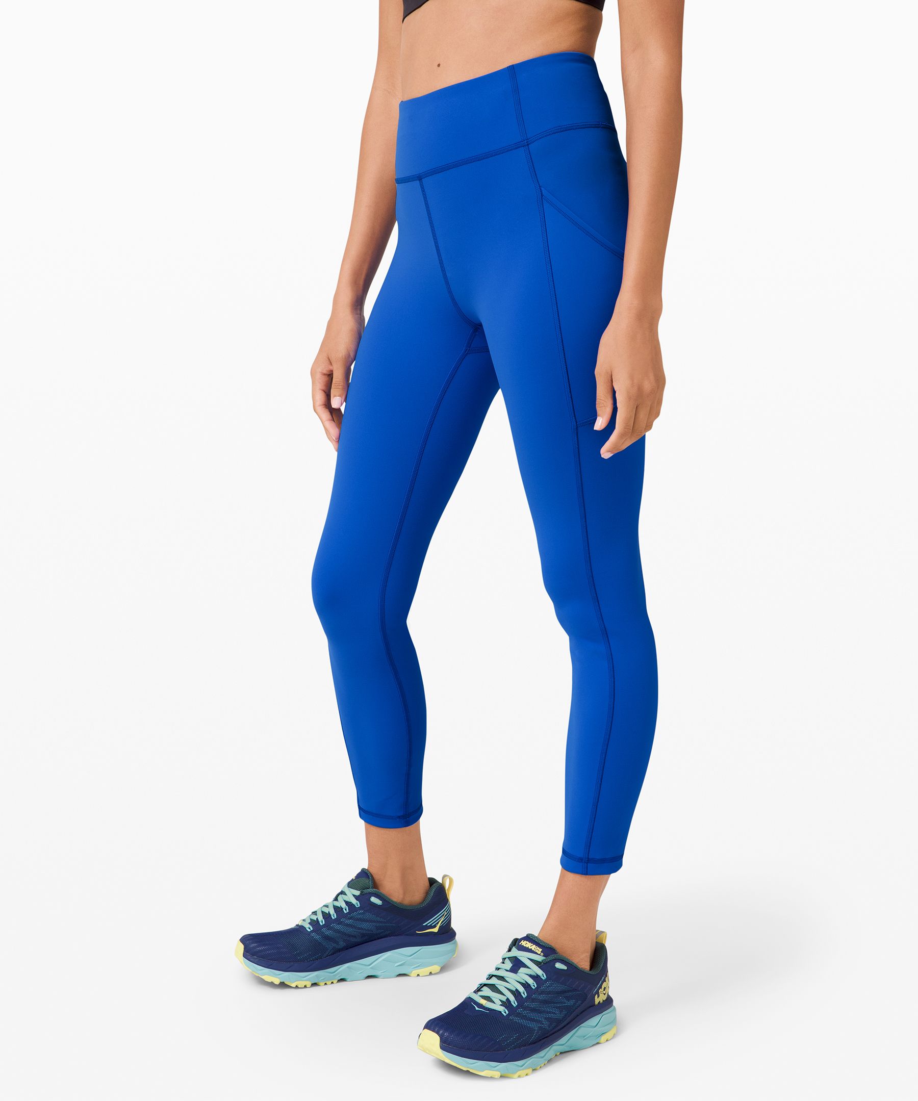 Lululemon Wunder Train High-Rise Tight 25” - Smoked Spruce