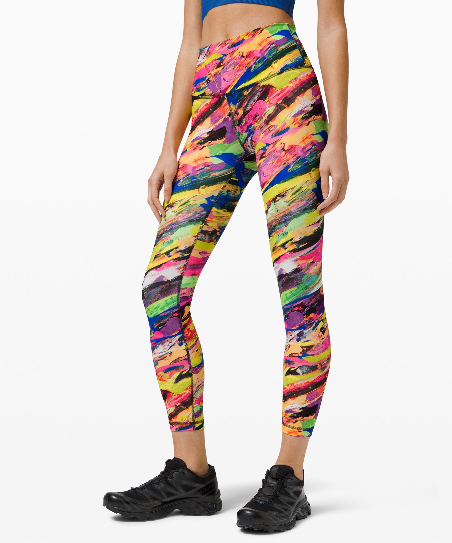 Lululemon Wunder Train High-rise Tight 25" In Printed