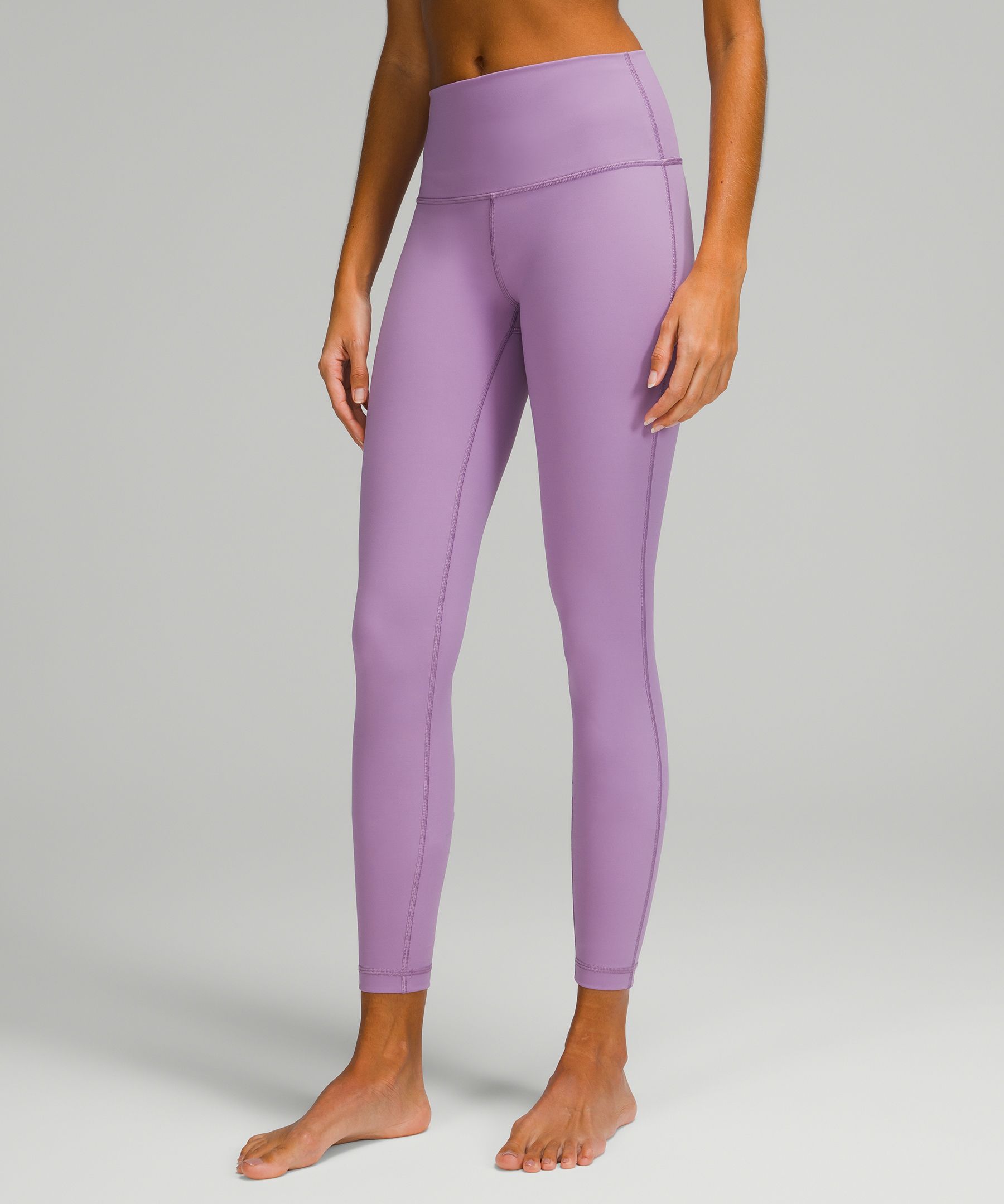 Lululemon Wunder Under High-rise Tights 28" Full-on Luxtreme In Wisteria Purple