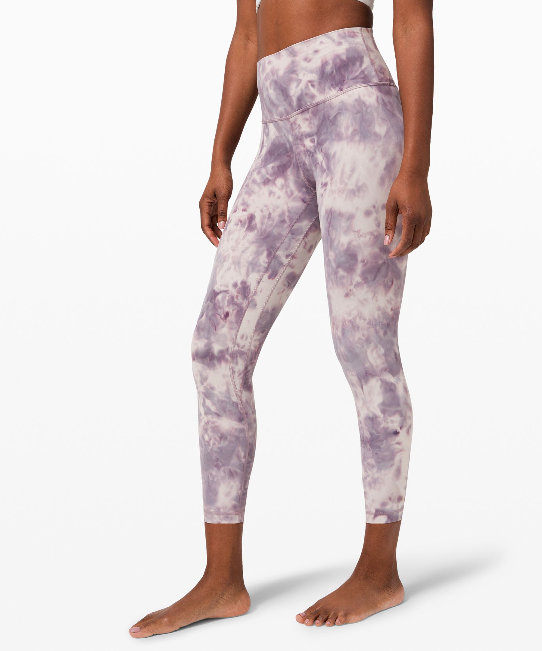 Lululemon Align Pant 25" *diamond Dye In Diamond Dye Pink Bliss Graphite Purple