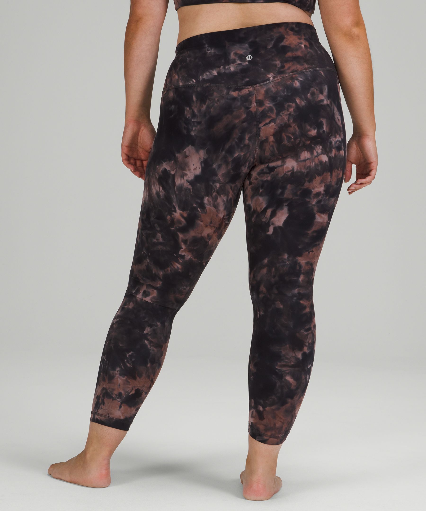 lululemon blue tie dye leggings