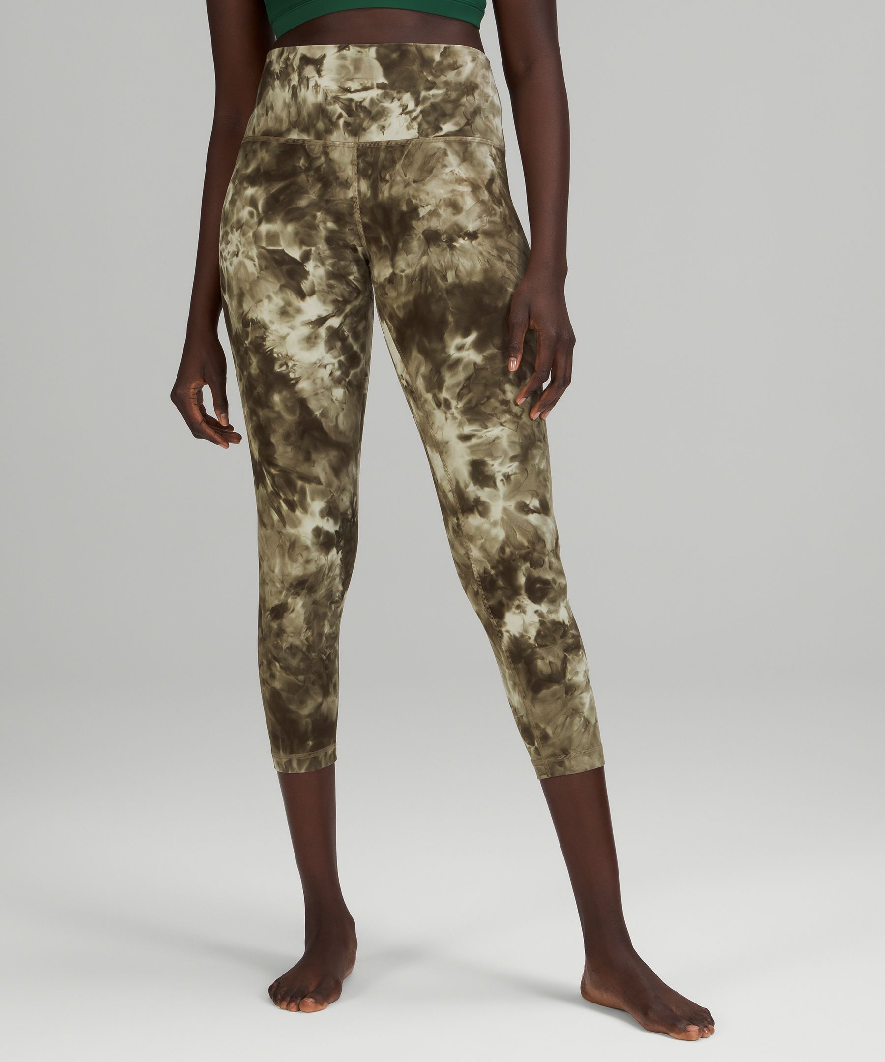 Lululemon camouflage rise and - Gem